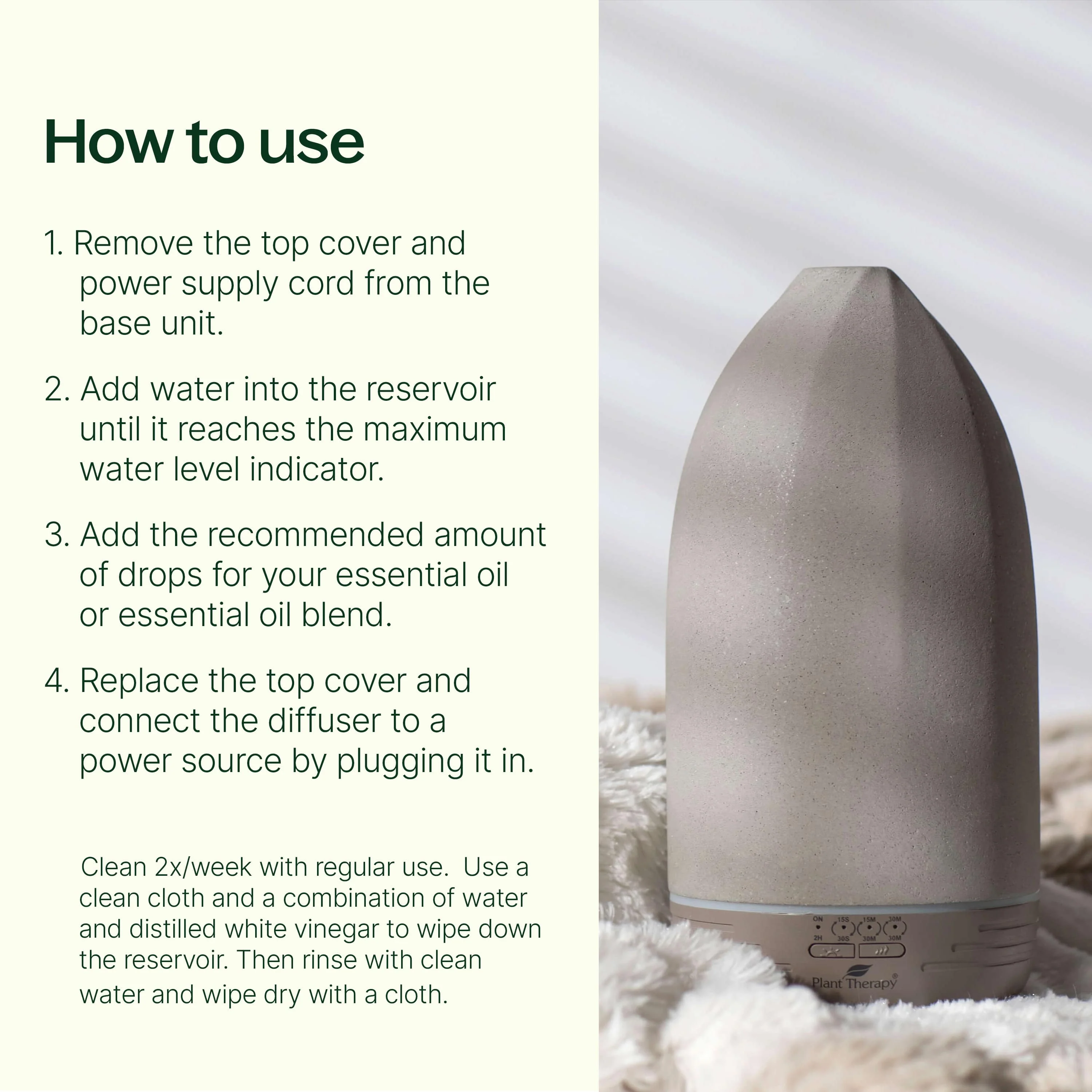 Metro Stone Diffuser- Gray - Image 4