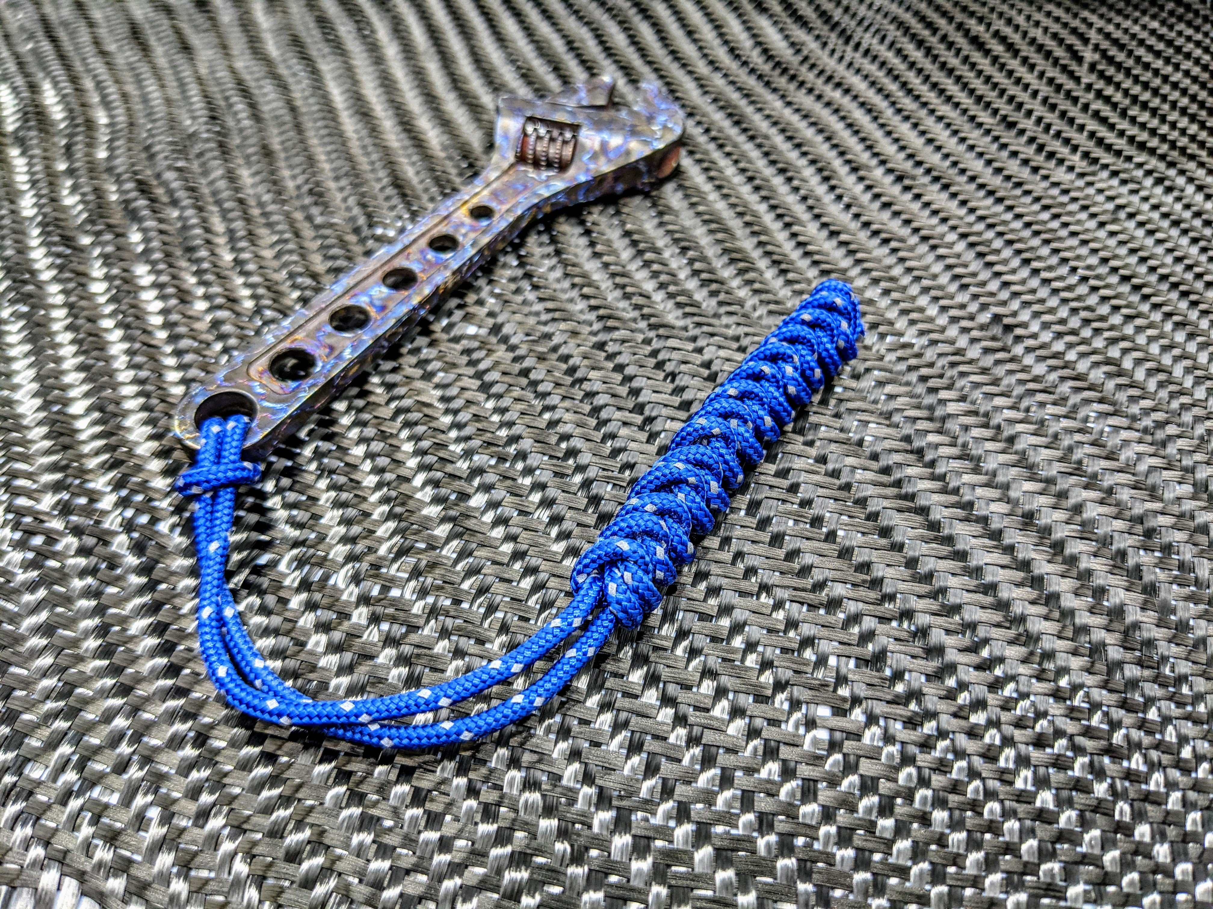Micro Reflective Boa Spiral Knot Lanyard ( 5 Pack ) - Image 8