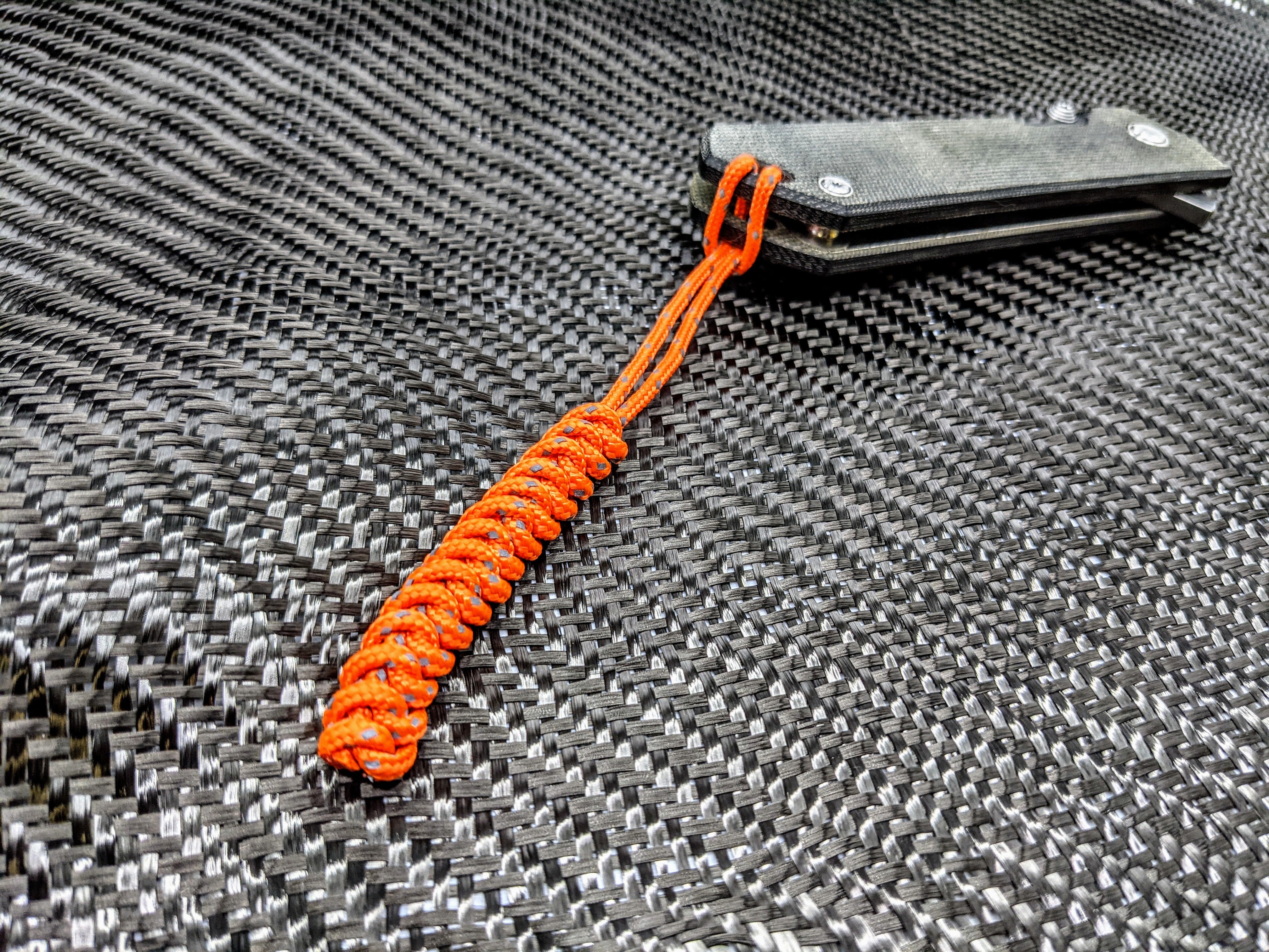 Micro Reflective Boa Spiral Knot Lanyard ( 5 Pack ) - Image 9