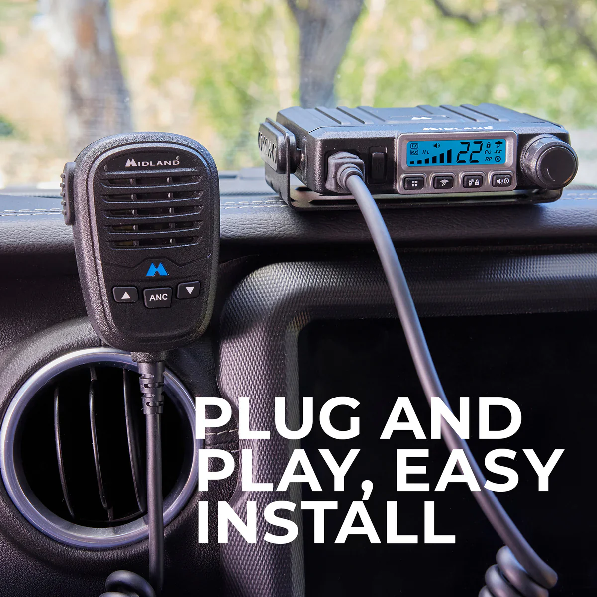 Midland GMRS MXT115AGR - 15-Watt Harvest Bundle - Image 6