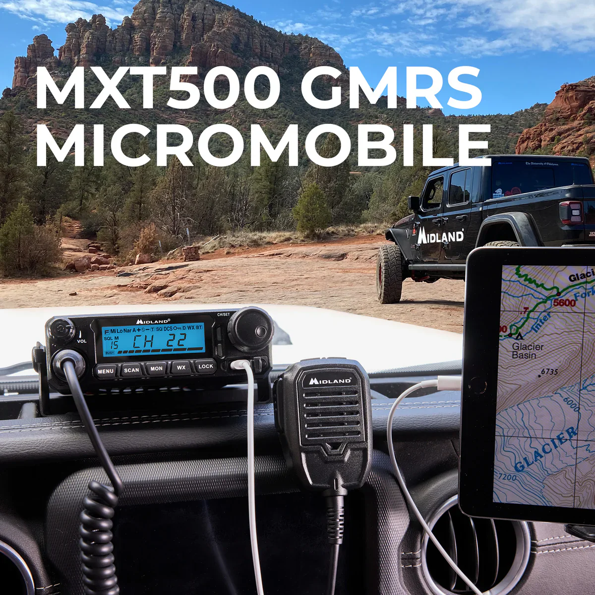Midland GMRS MXT500AGR | 50-Watt Harvest Bundle - Image 6