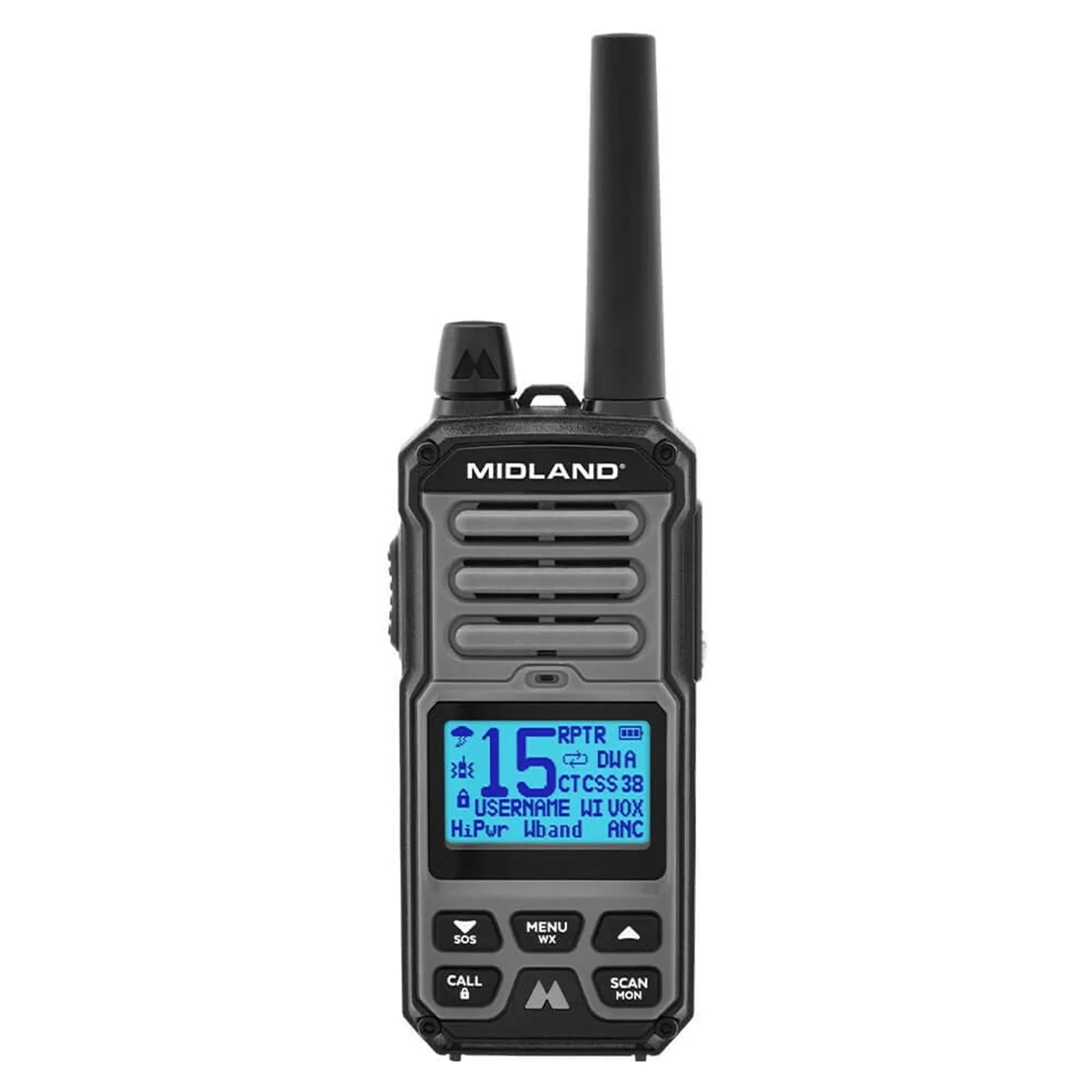 Midland GTX67 PRO - 5-Watt Two-Way GMRS Radio - Image 4