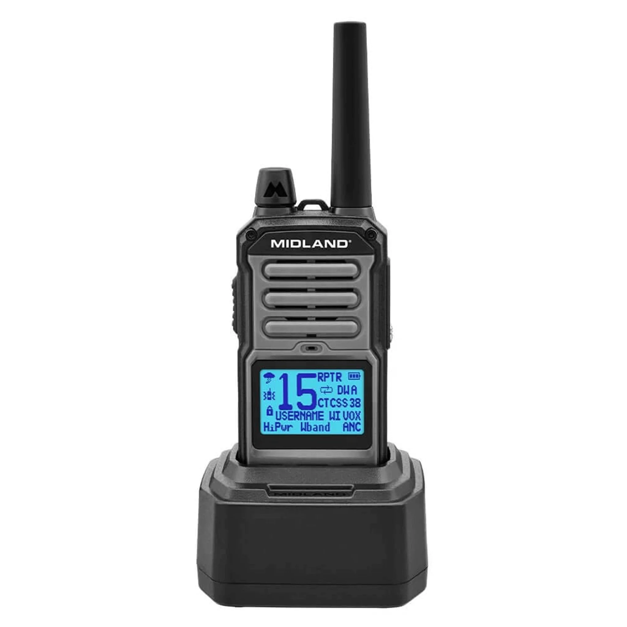 Midland GTX67 PRO - 5-Watt Two-Way GMRS Radio - Image 5