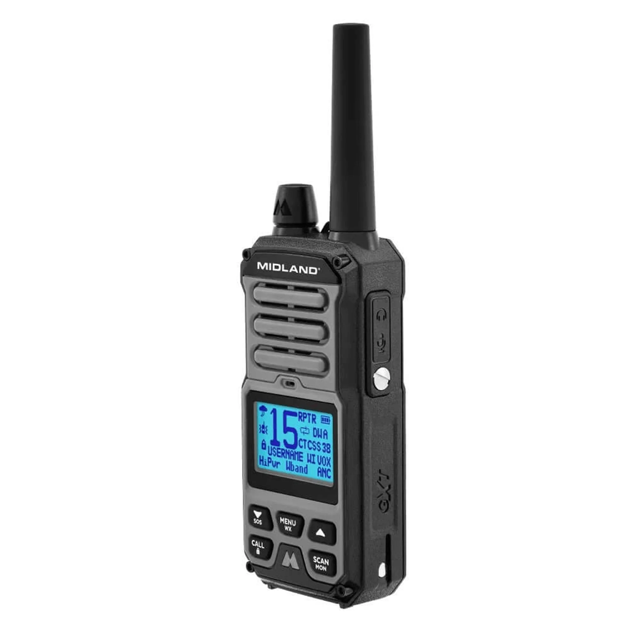 Midland GTX67 PRO - 5-Watt Two-Way GMRS Radio - Image 9