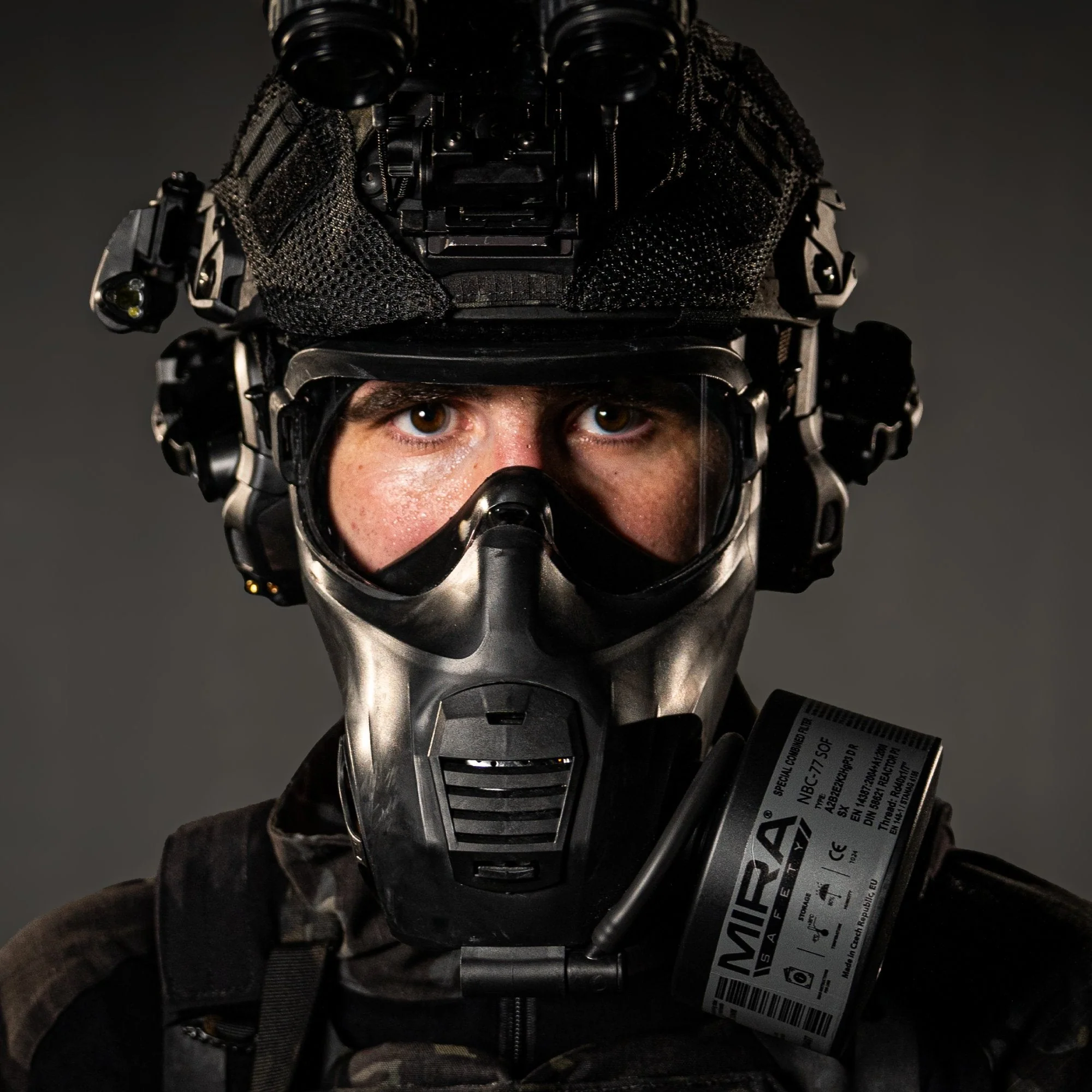 MIRA Safety C21  Full-Face Respirator Tactical Gas Mask - Image 7