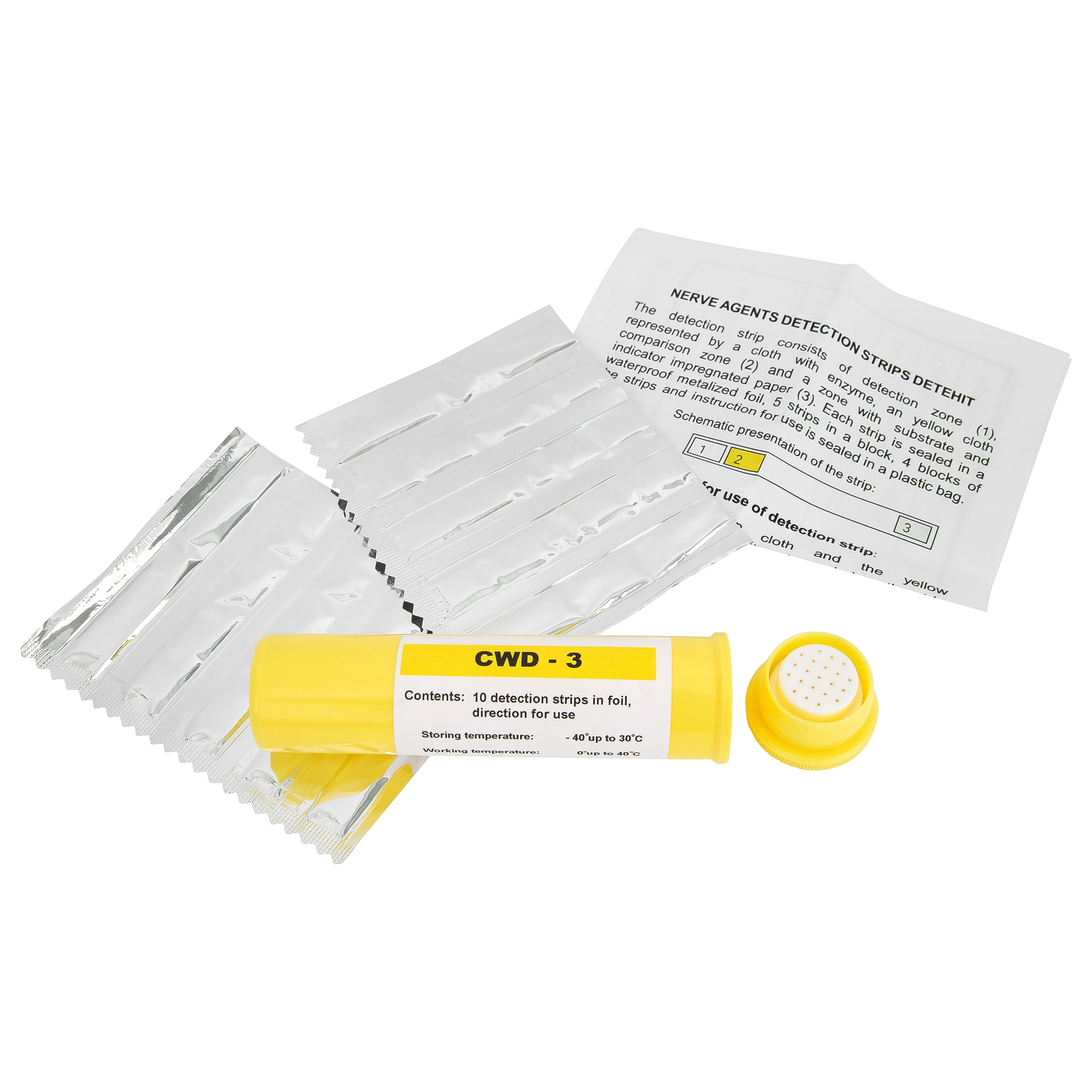 MIRA Safety DETEHIT CWD-3 CBRN Detection Strips - Image 4
