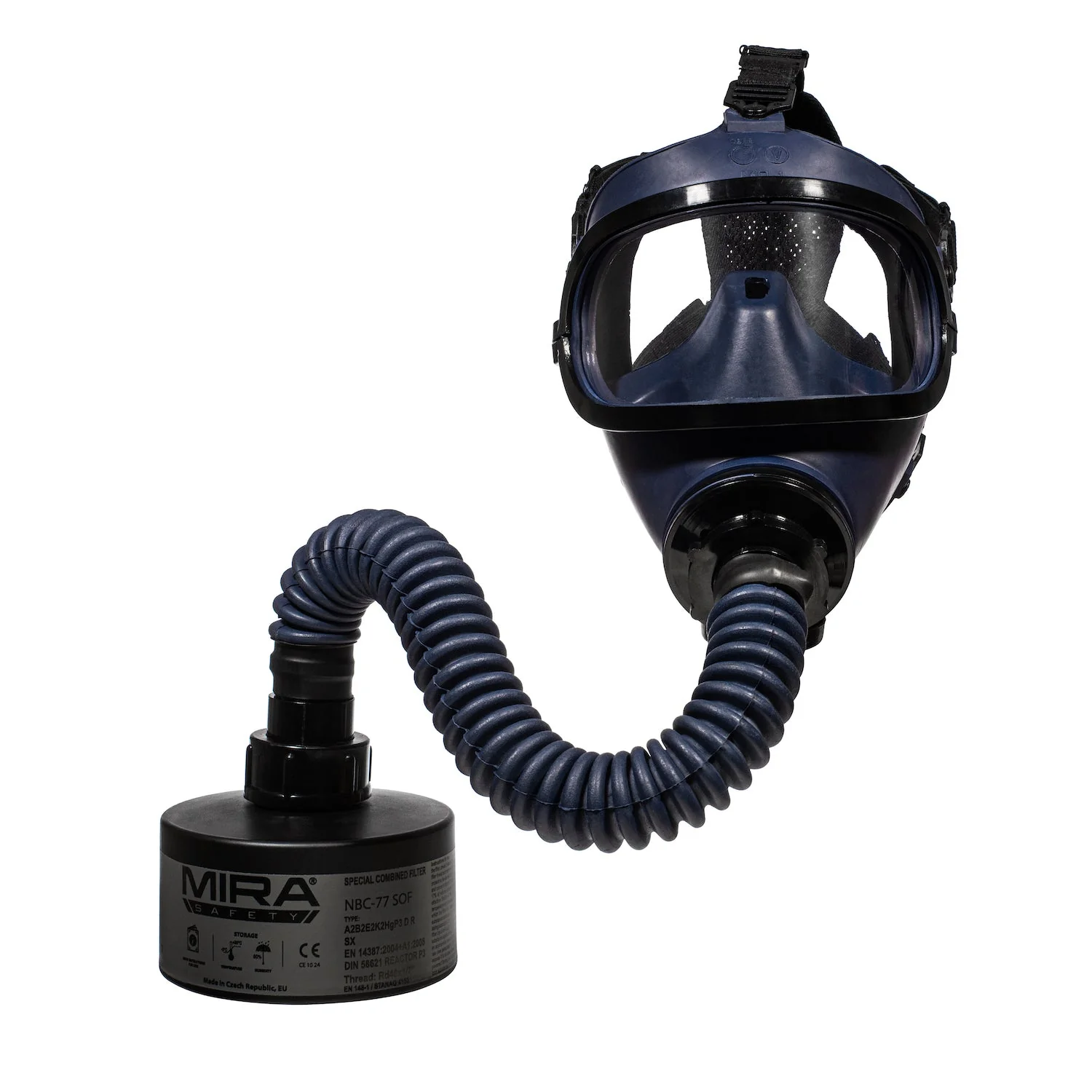 MIRA Safety MD-1 Children's Gas Mask - Full-Face Protective Respirator for CBRN Defense - Image 3