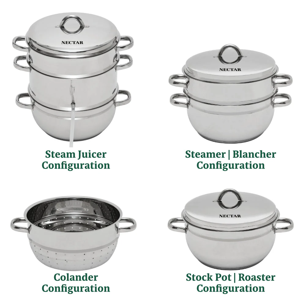 Nectar Stainless Steel Steam Juicer - Image 5