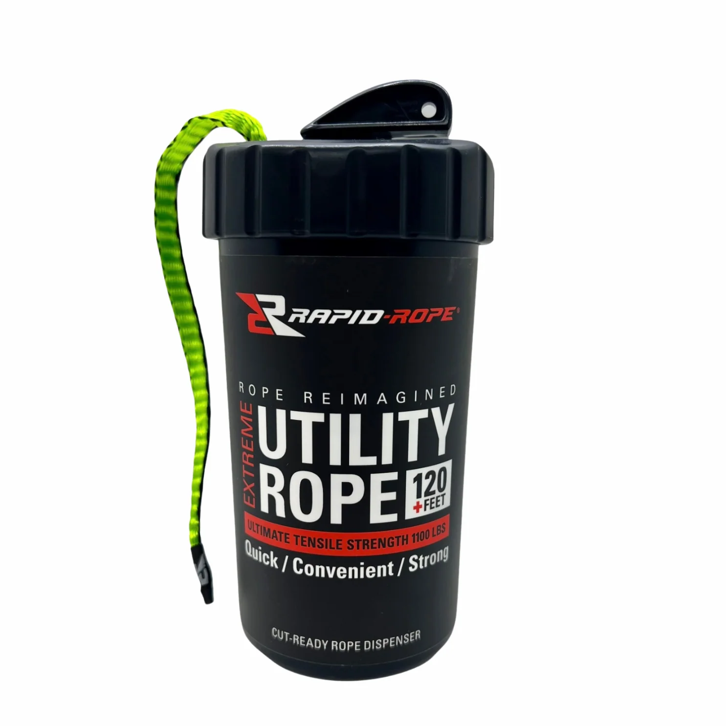 Neon Green Utility Rope & Large Canister - Image 2