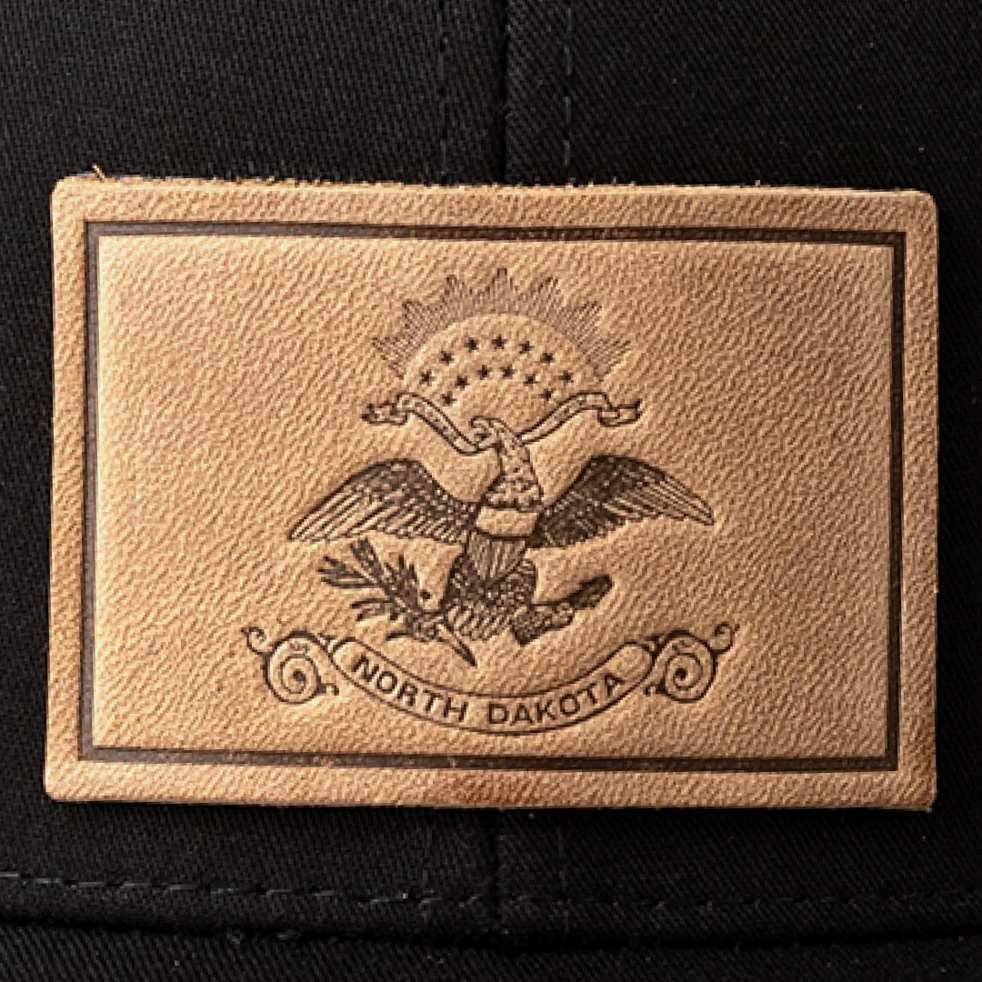 North Dakota Flag Hat - Image 2