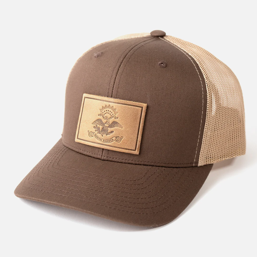 North Dakota Flag Hat - Image 3