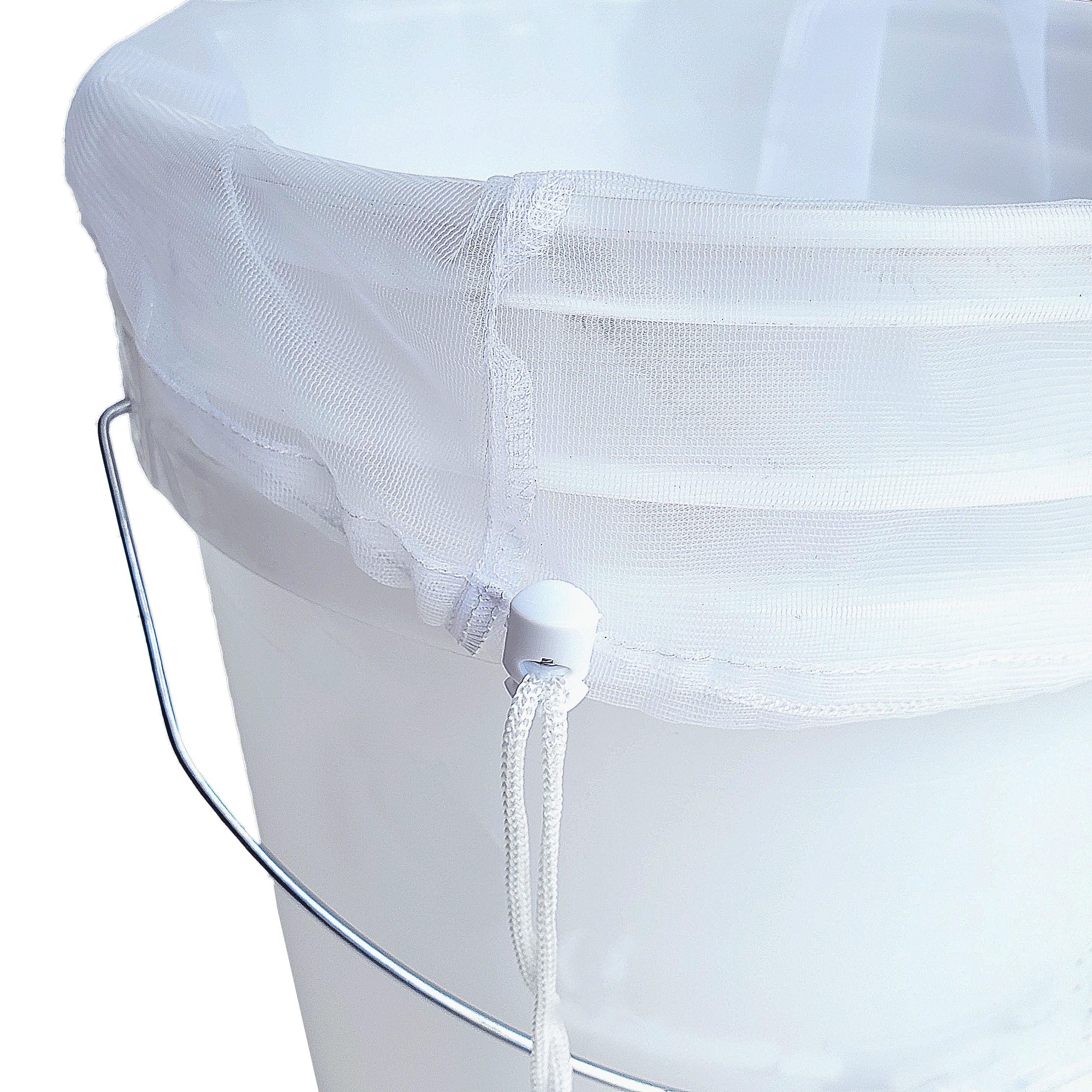 Nylon Honey Strainer Bags for 5 Gallon Bucket - 2 Pack - Image 6