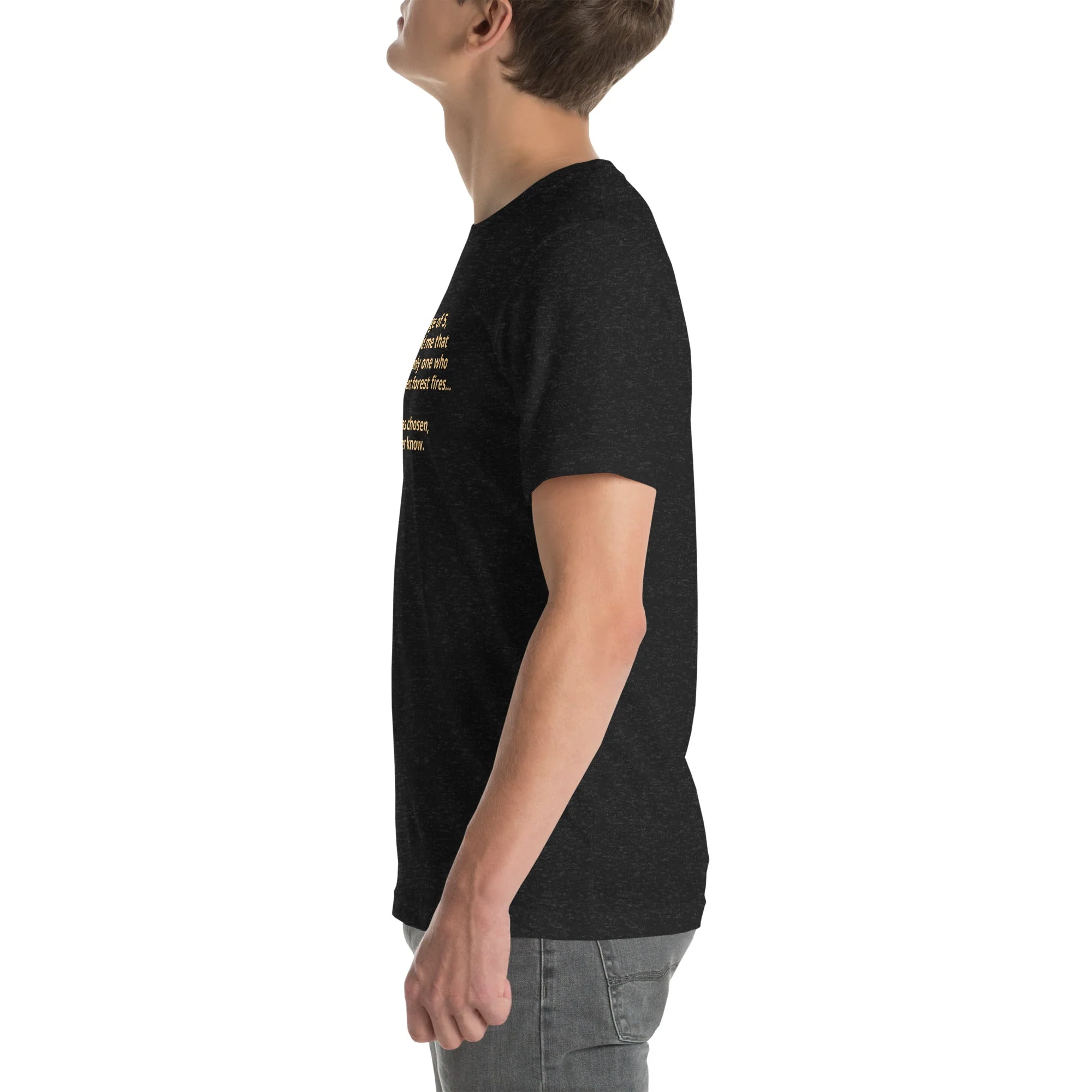 Only you... Campfire T-shirt - Image 4