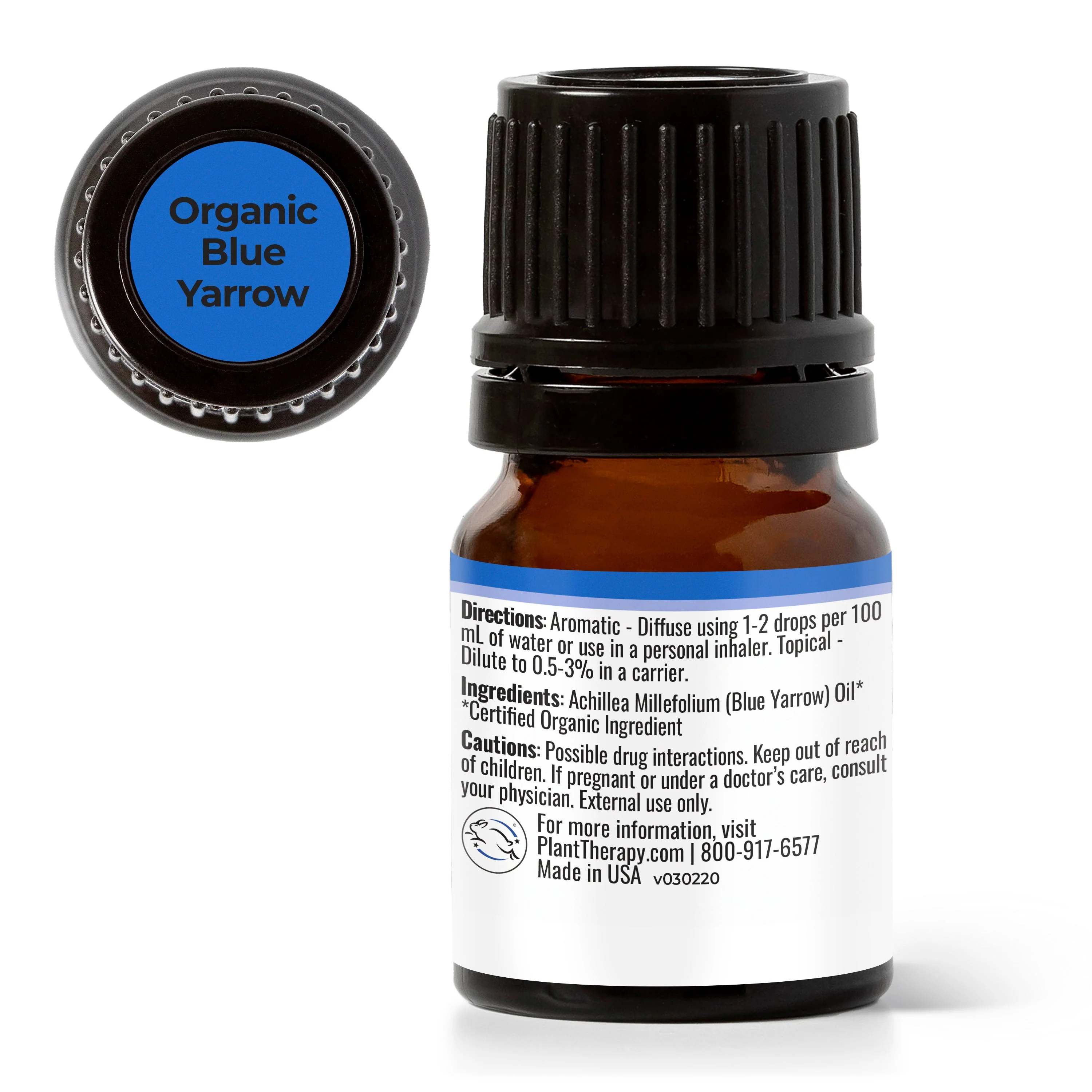 Organic Blue Yarrow Essential Oil - Image 4