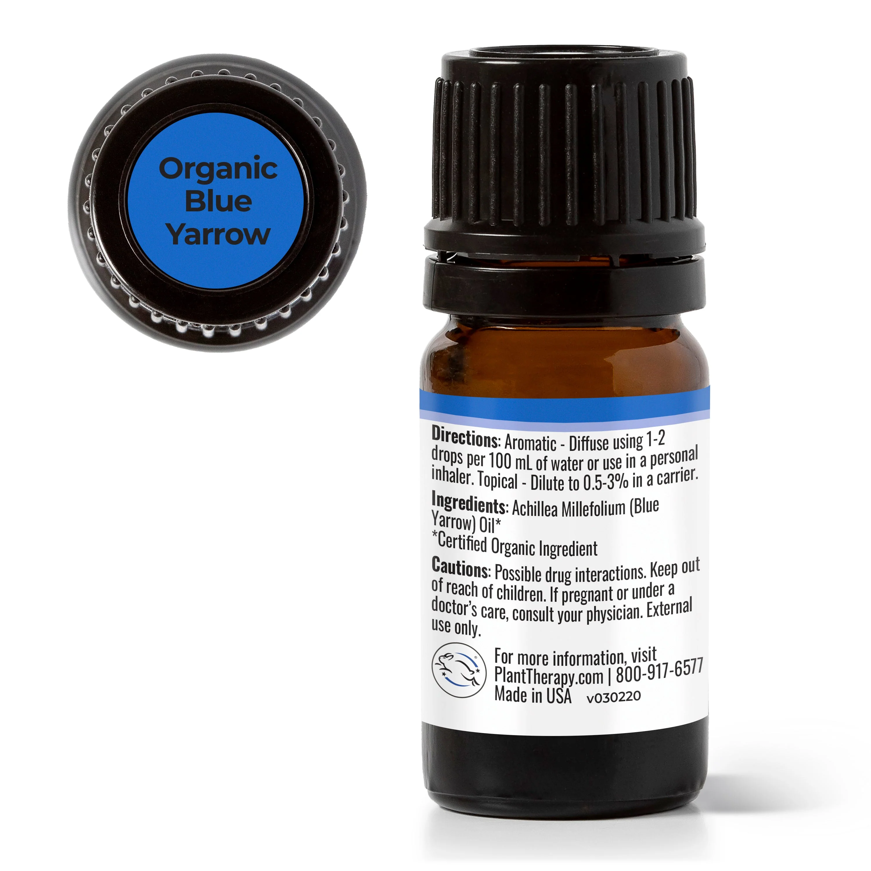 Organic Blue Yarrow Essential Oil - Image 5