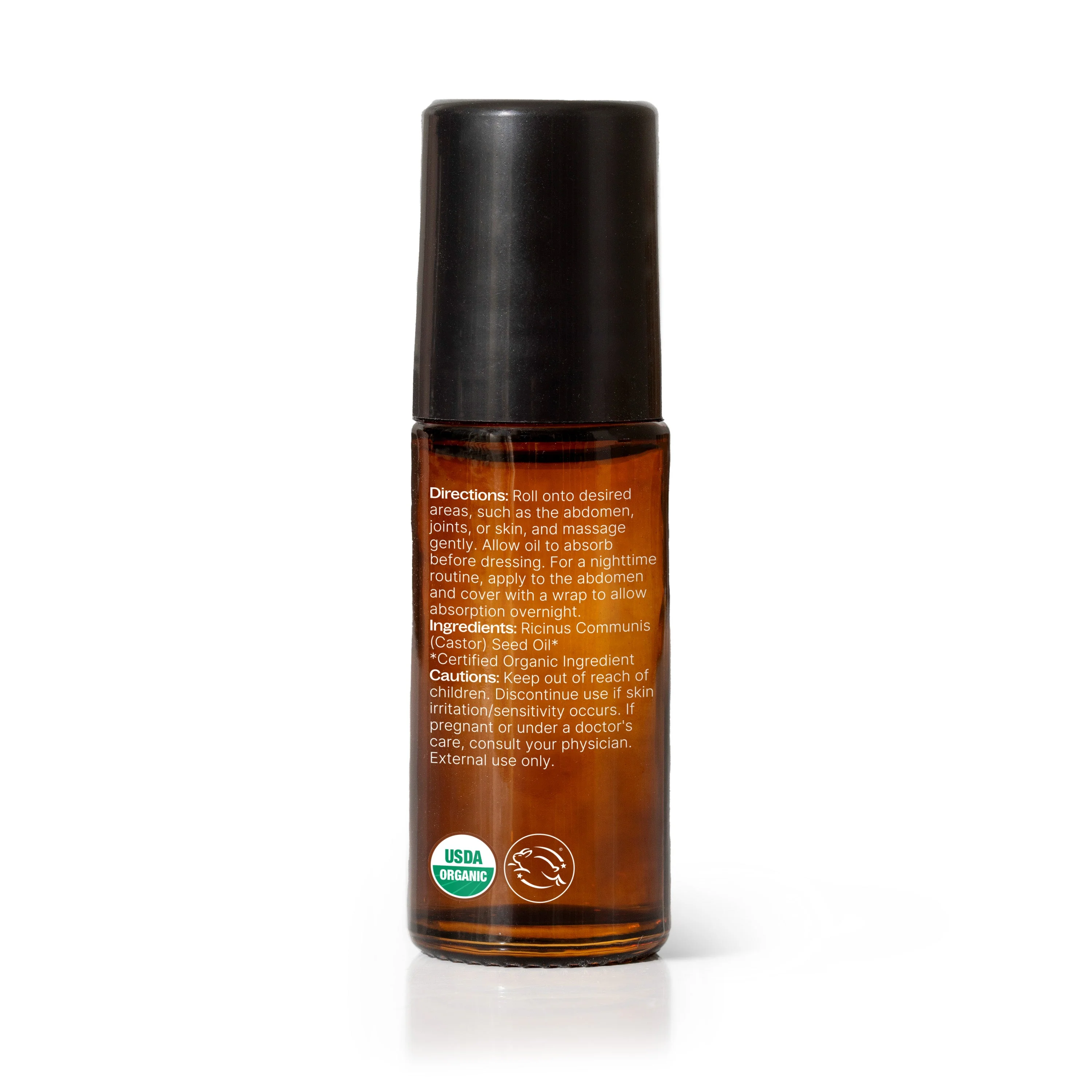 Organic Castor Body Oil Roll-On - Image 11