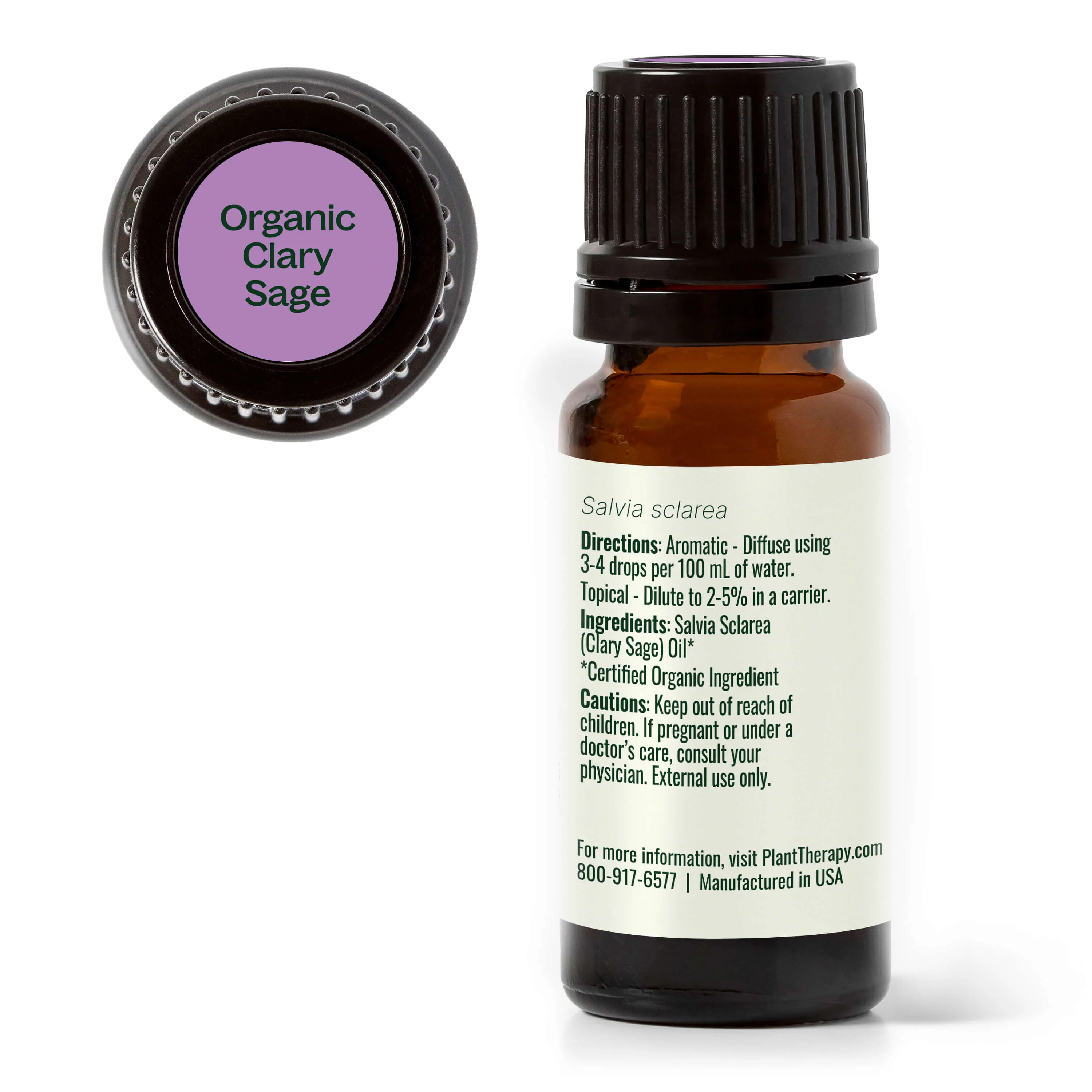 Organic Clary Sage Essential Oil - Image 11