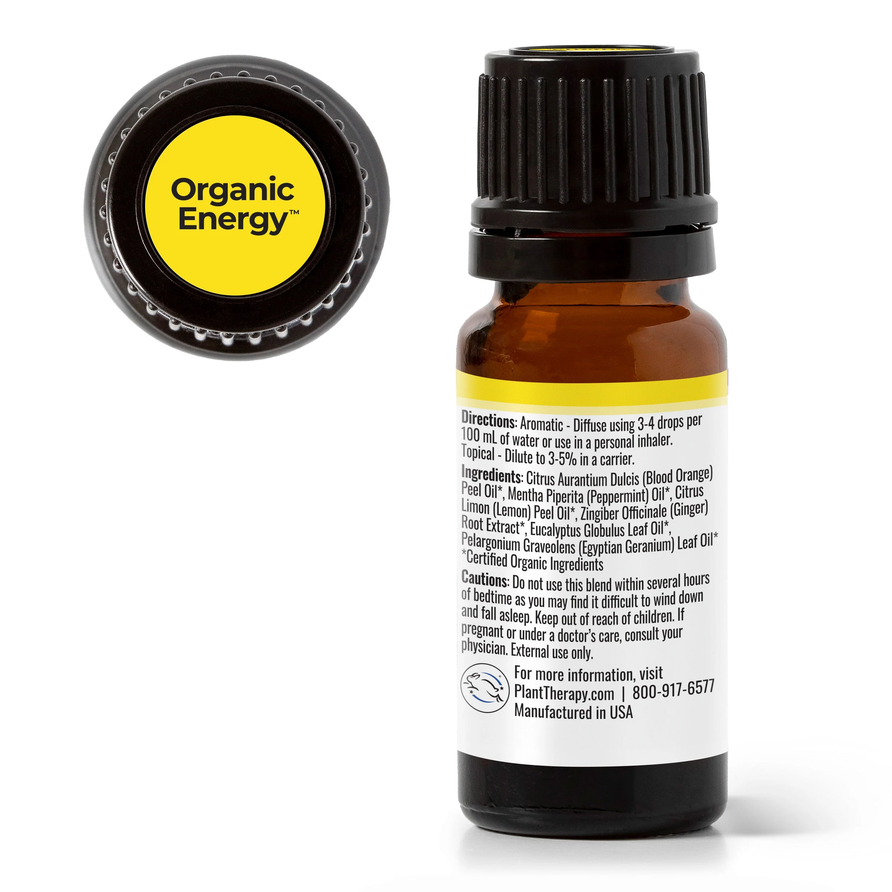 Organic Energy Essential Oil Blend - Image 2