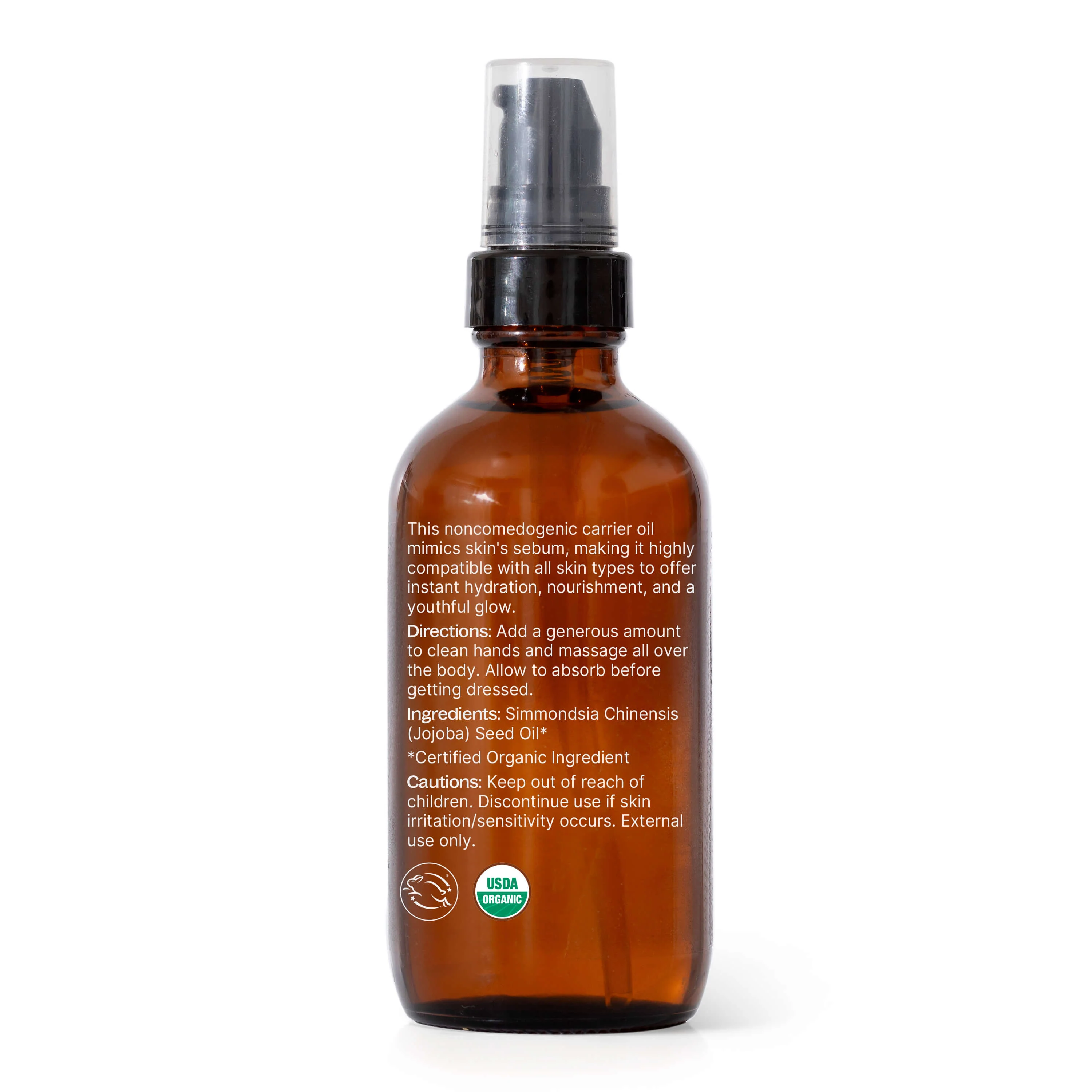 Organic Jojoba Body Oil 4 oz - Image 8