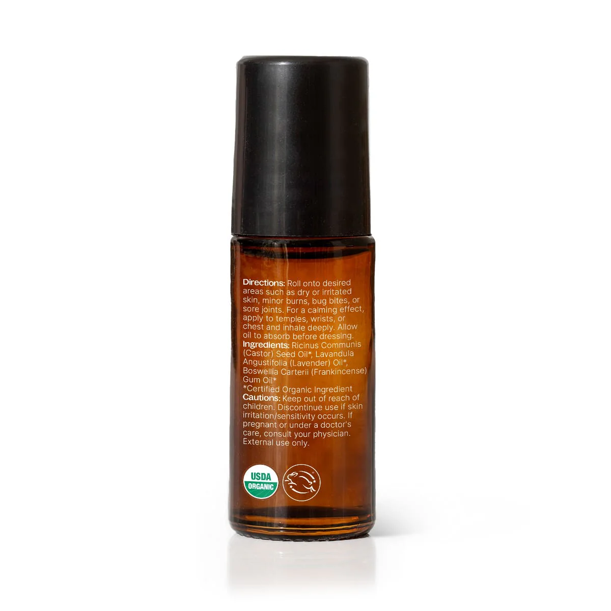 Organic Lavender & Frankincense Castor Body Oil Roll-On 30 mL - Image 9