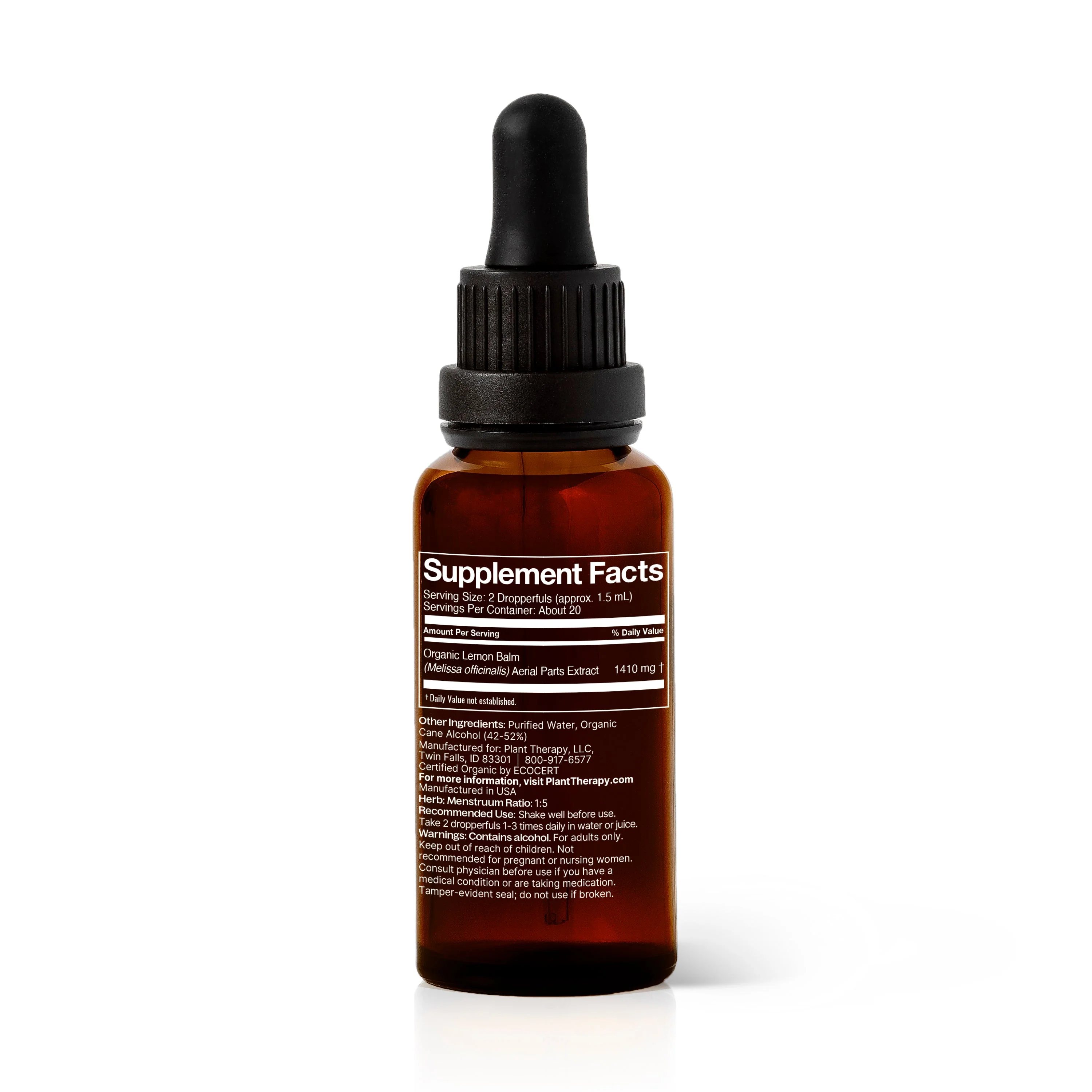 Organic Lemon Balm Herbal Tincture - Image 7