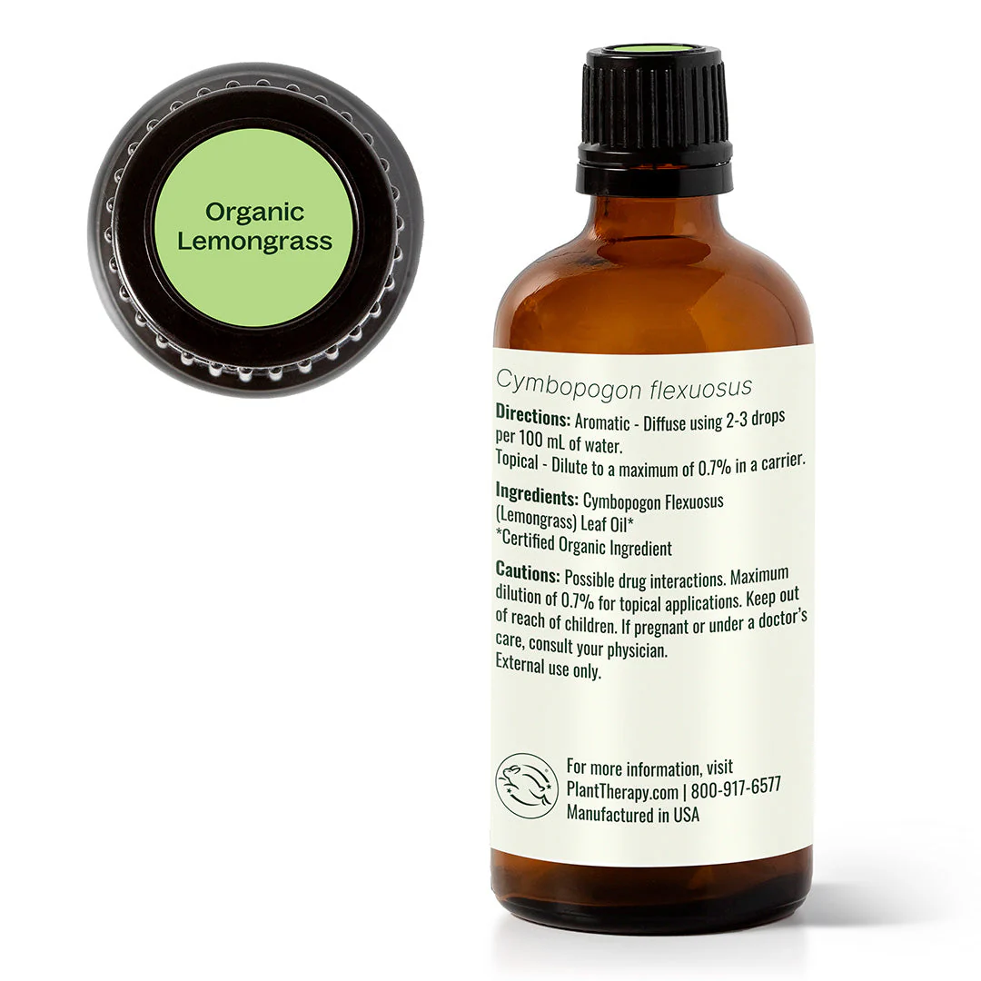 Organic Lemongrass Essential Oil - Image 13