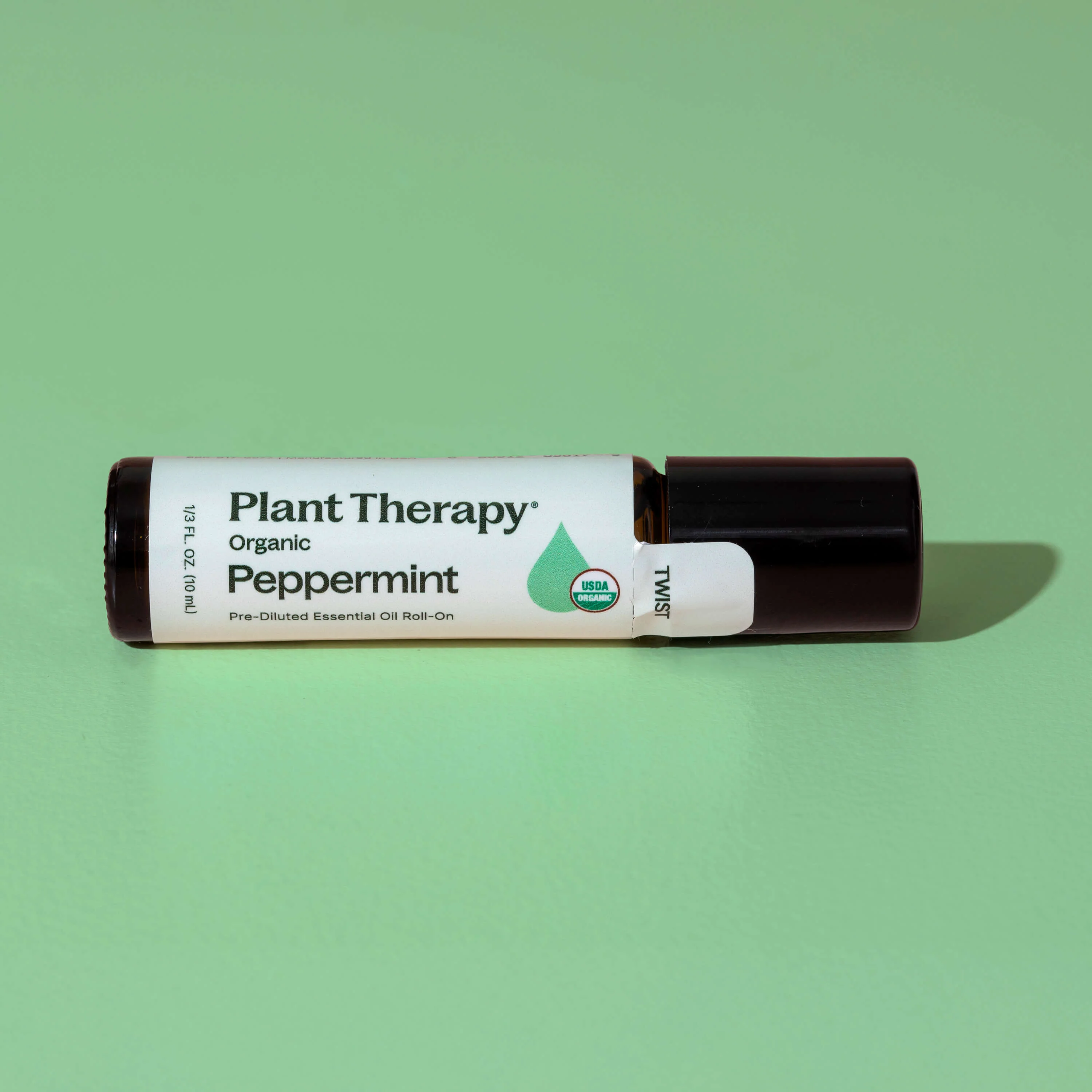 Organic Peppermint Essential Oil Pre-Diluted Roll-On - Image 6