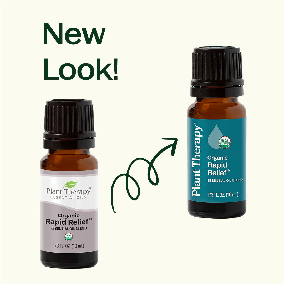 Organic Rapid Relief Essential Oil Blend - Image 2