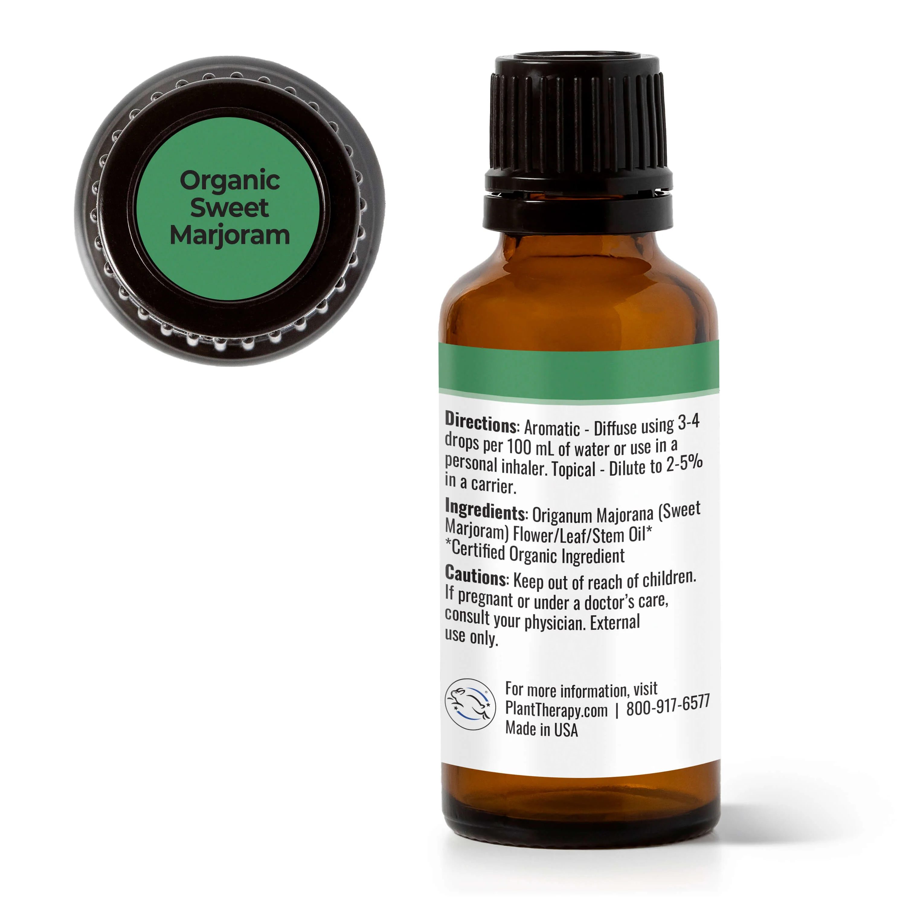 Organic Sweet Marjoram Essential Oil - Image 5