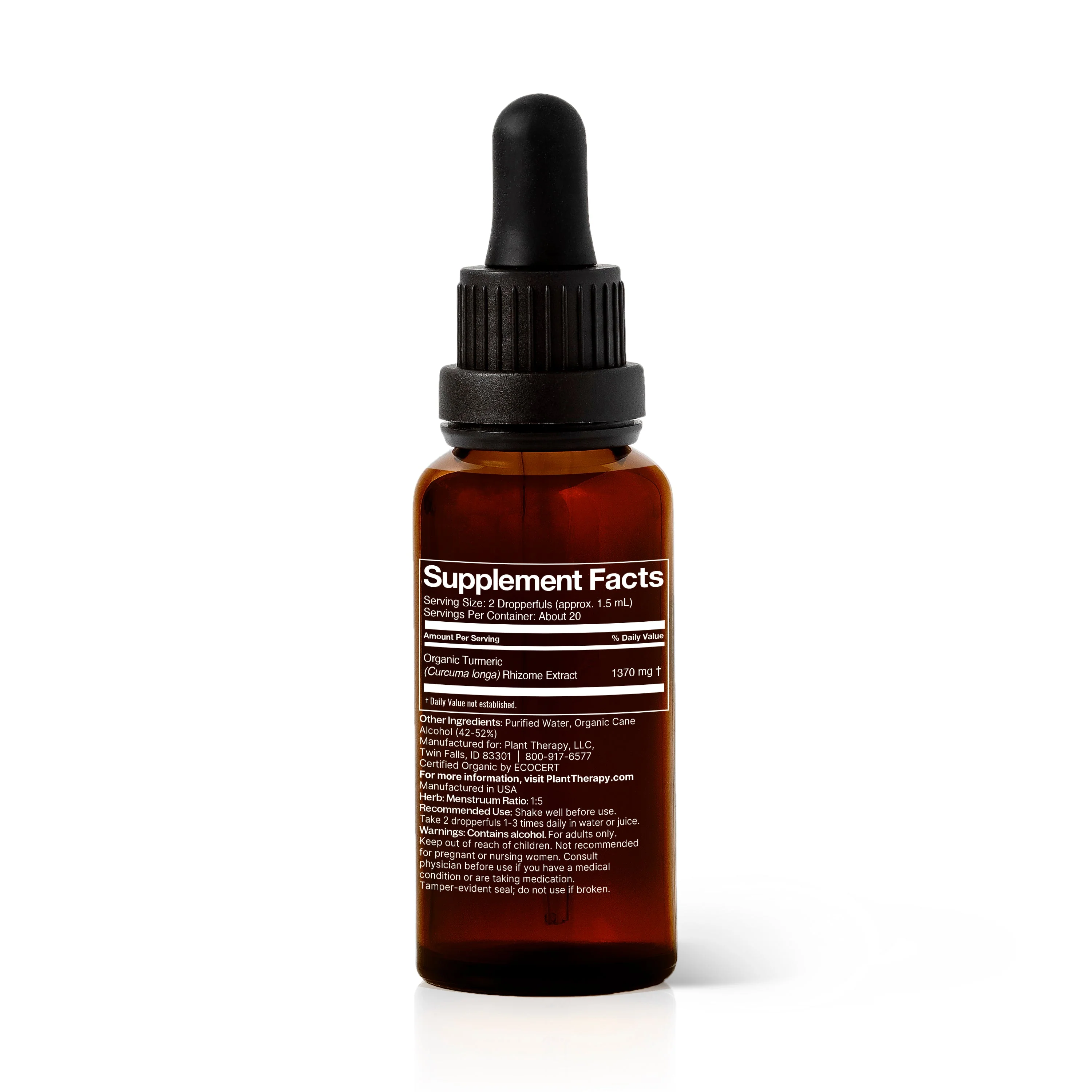 Organic Turmeric Herbal Tincture - Image 7