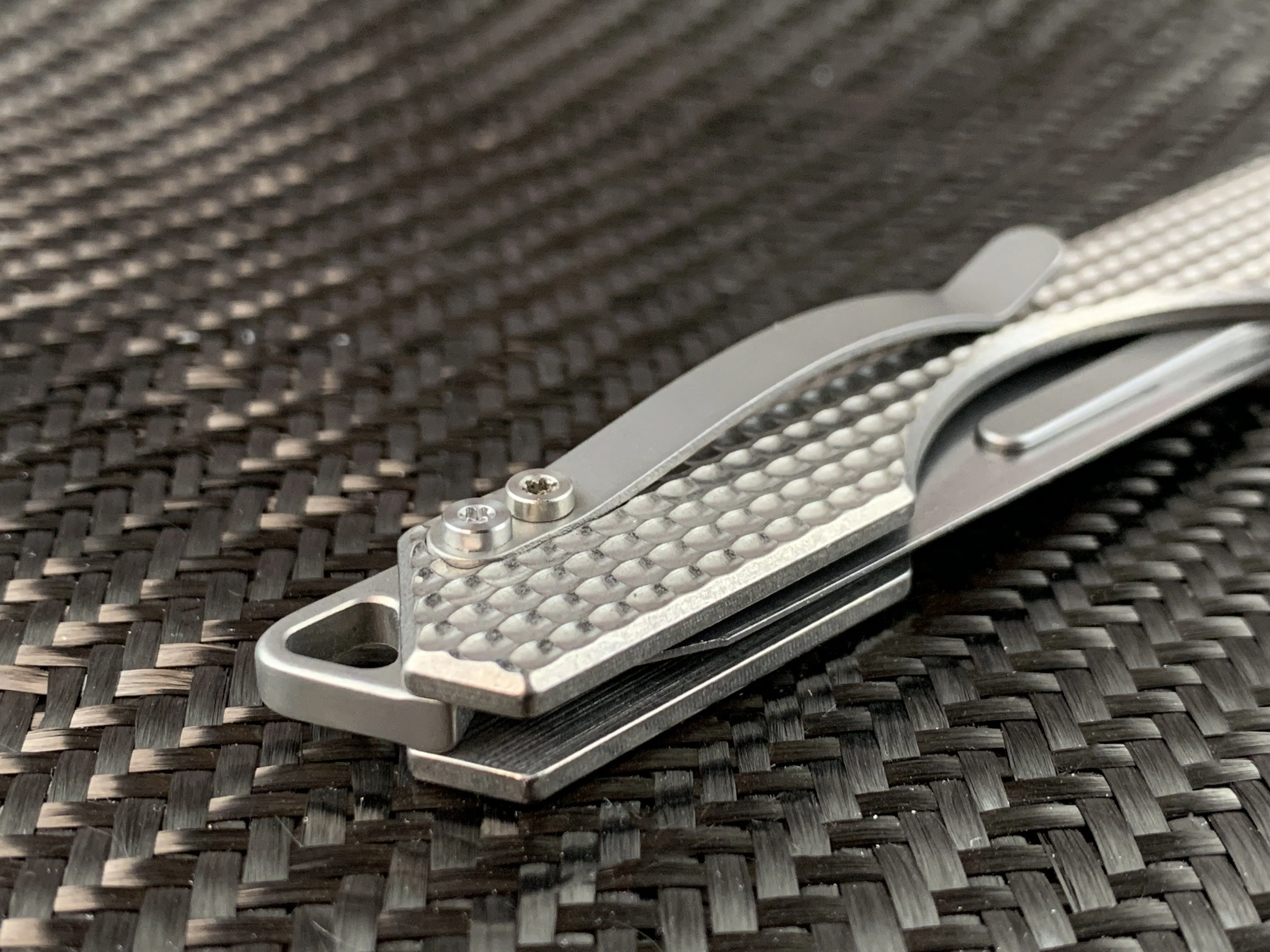 Oversized - Folding Titanium Craft Scalpel Knife + Case + Spare Blades! - Image 17