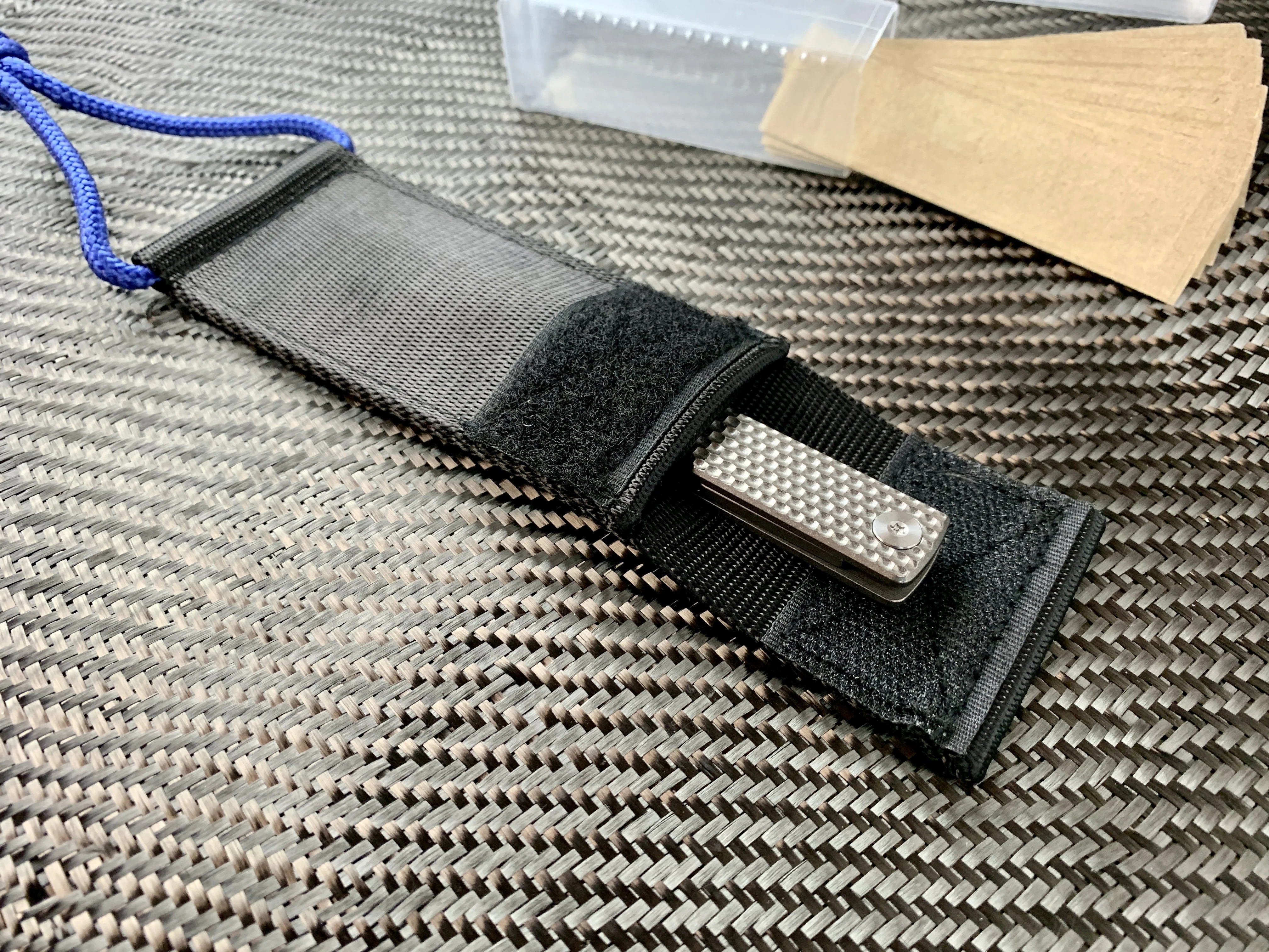 Oversized - Folding Titanium Craft Scalpel Knife + Case + Spare Blades! - Image 19