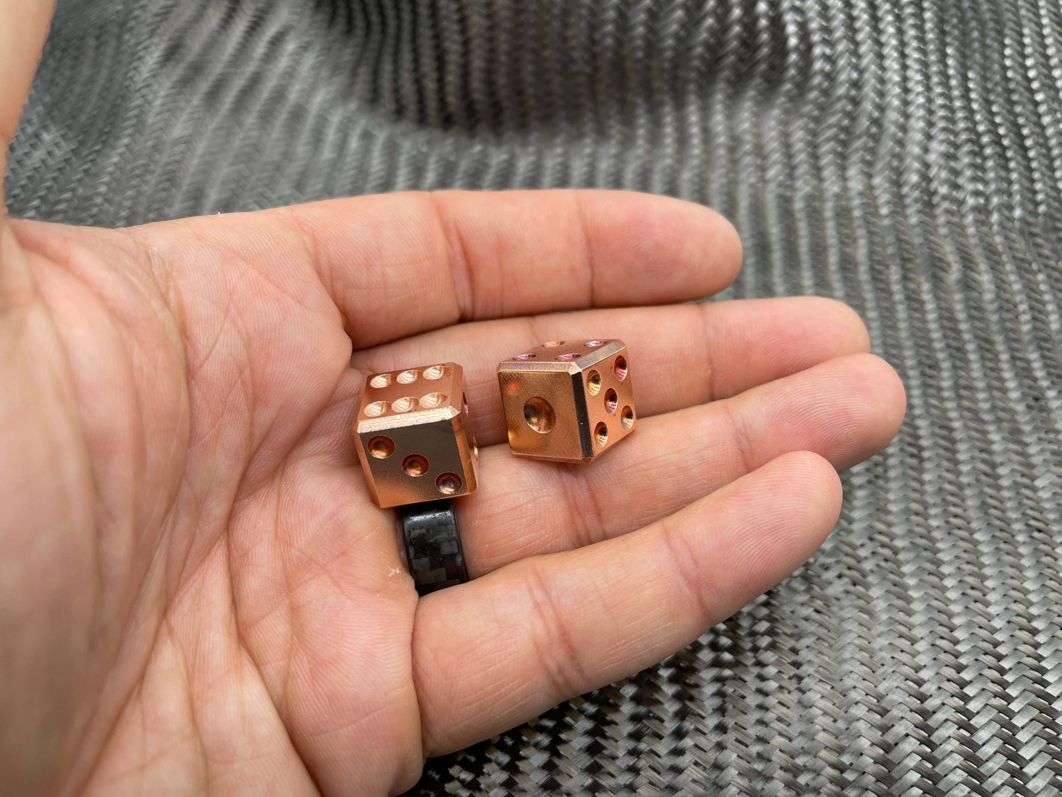 Pair-A-Dice - Copper Dice Set - Image 2