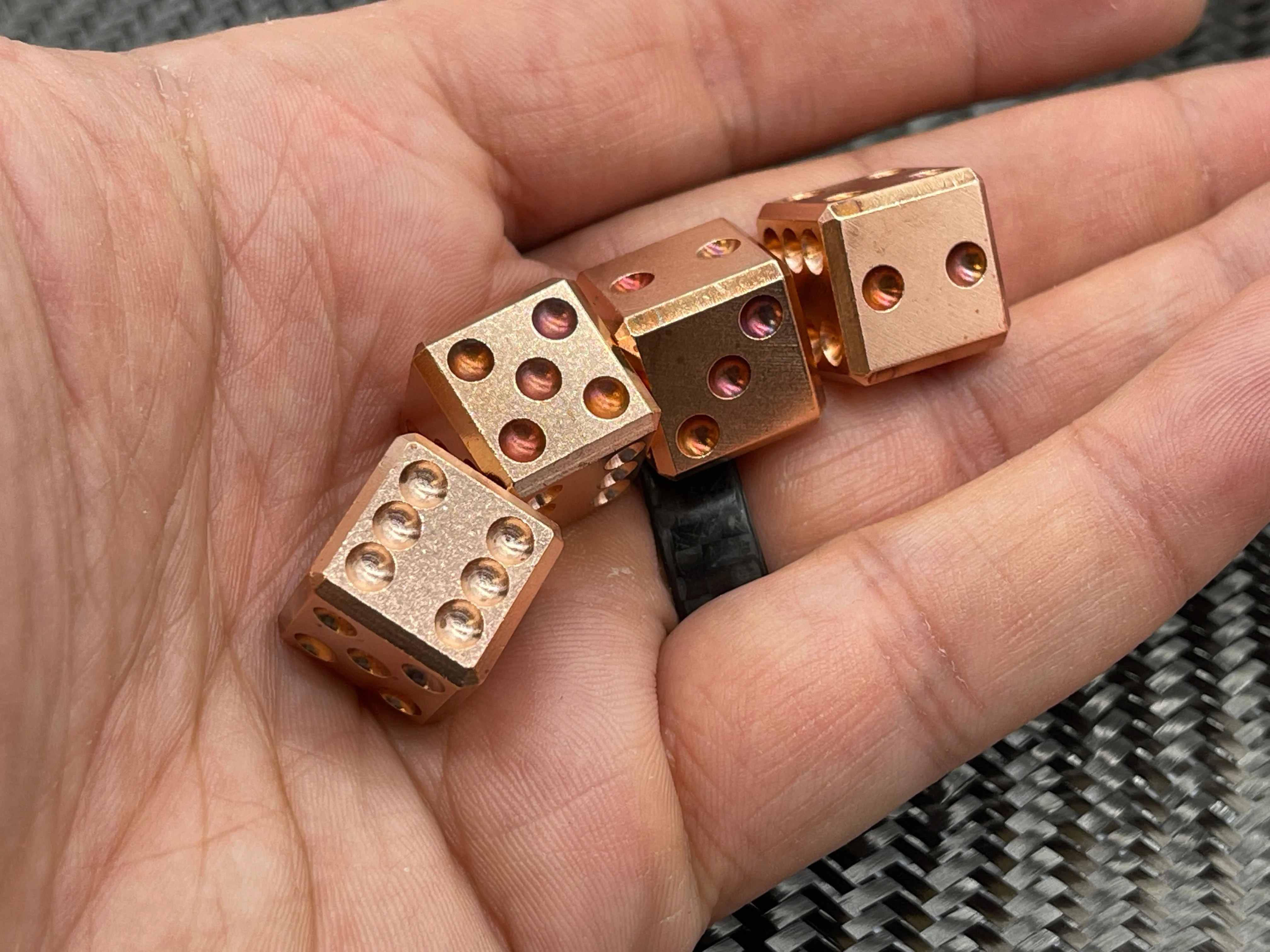 Pair-A-Dice - Copper Dice Set - Image 4