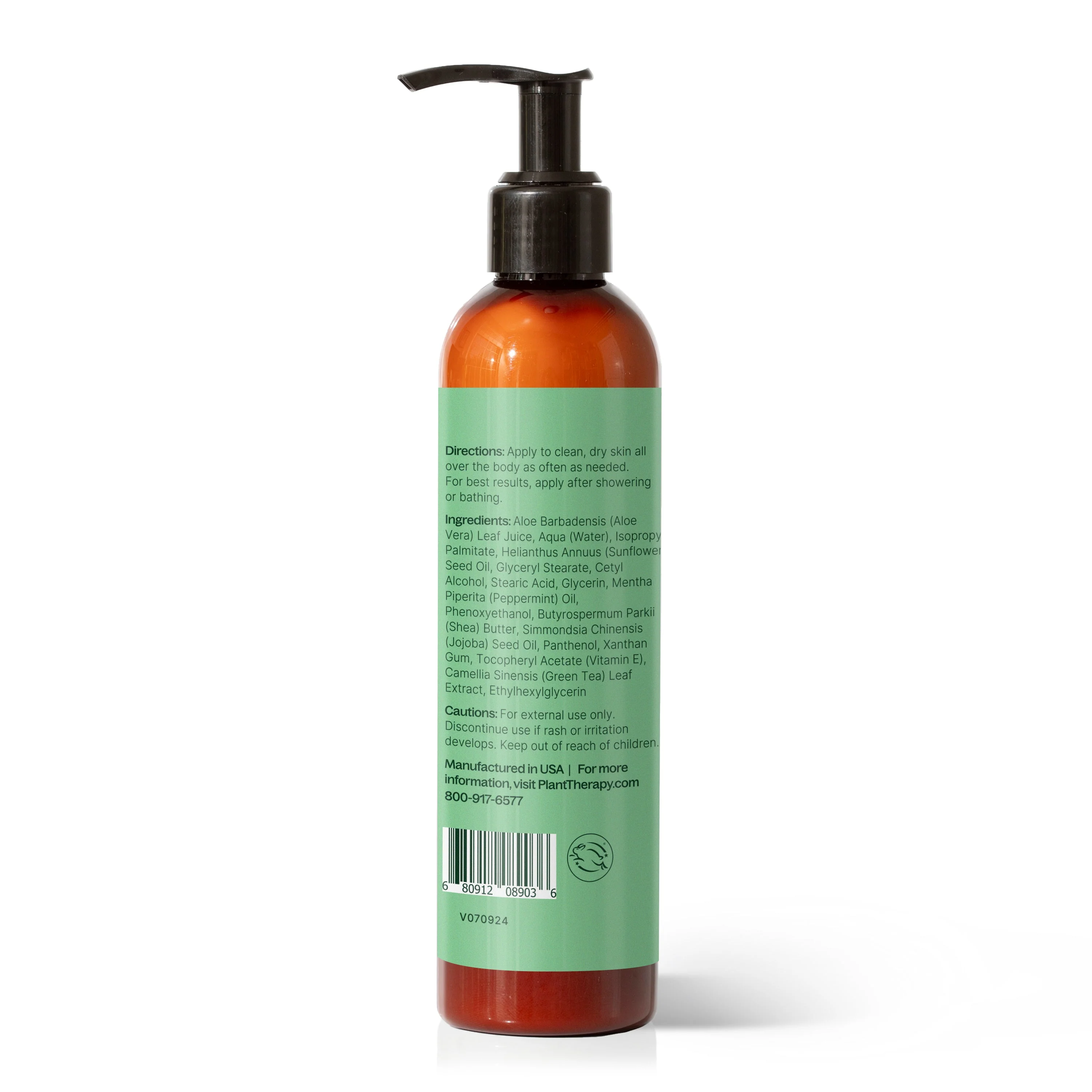 Peppermint Body Lotion with Aloe and Shea - Image 8