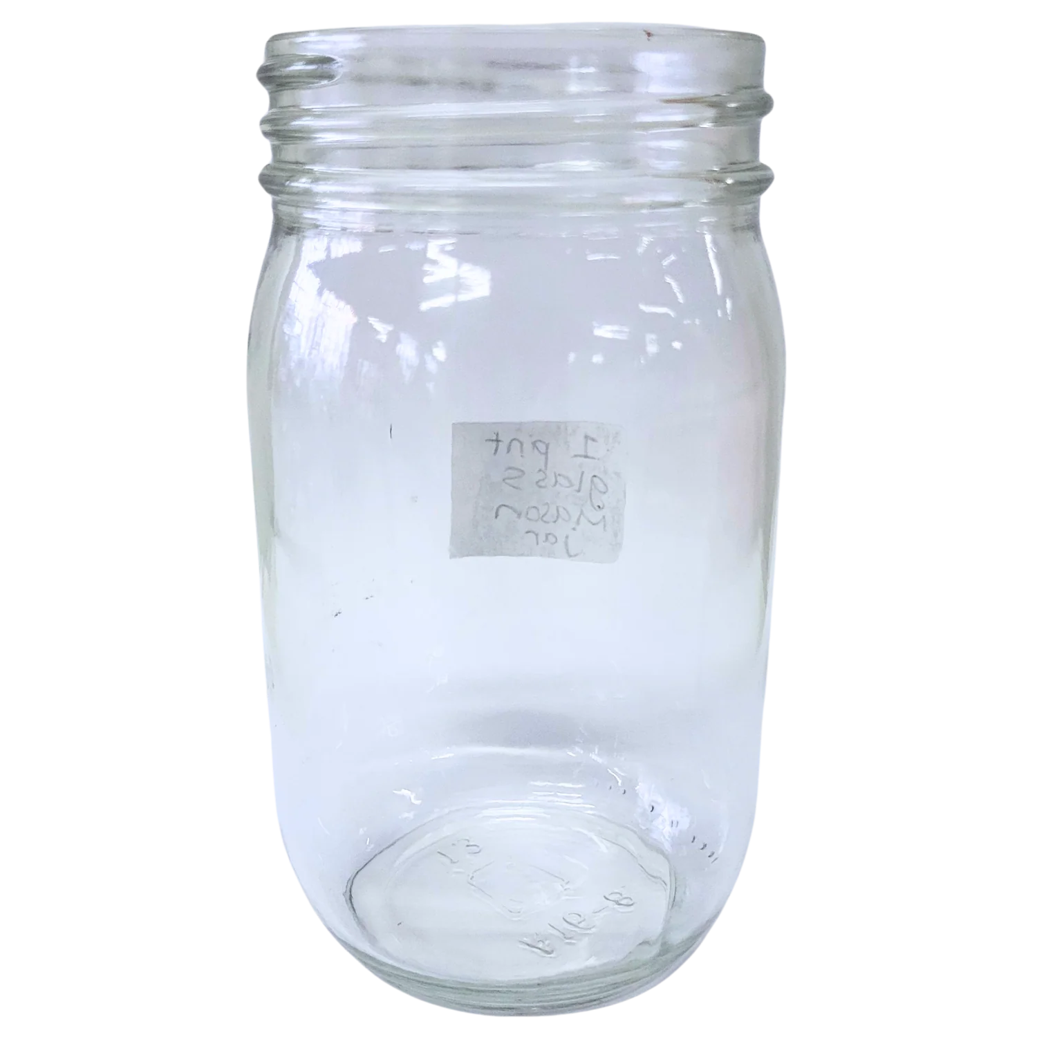 Pint Glass Mason Jar - 16 oz - Image 2