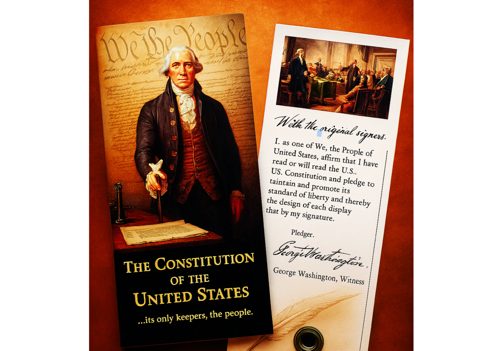 Pocket - Constitution of the United States - Travel Size! - Image 5