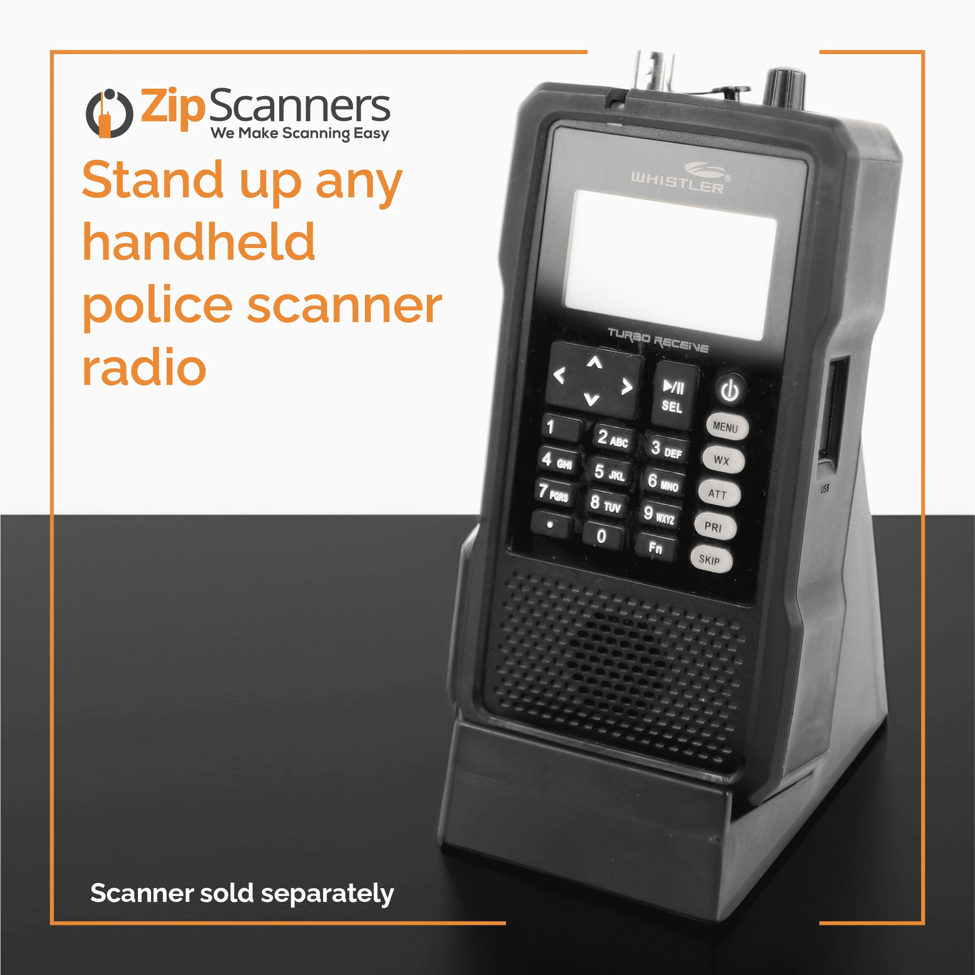 Police Scanner Desktop Stand - Image 4