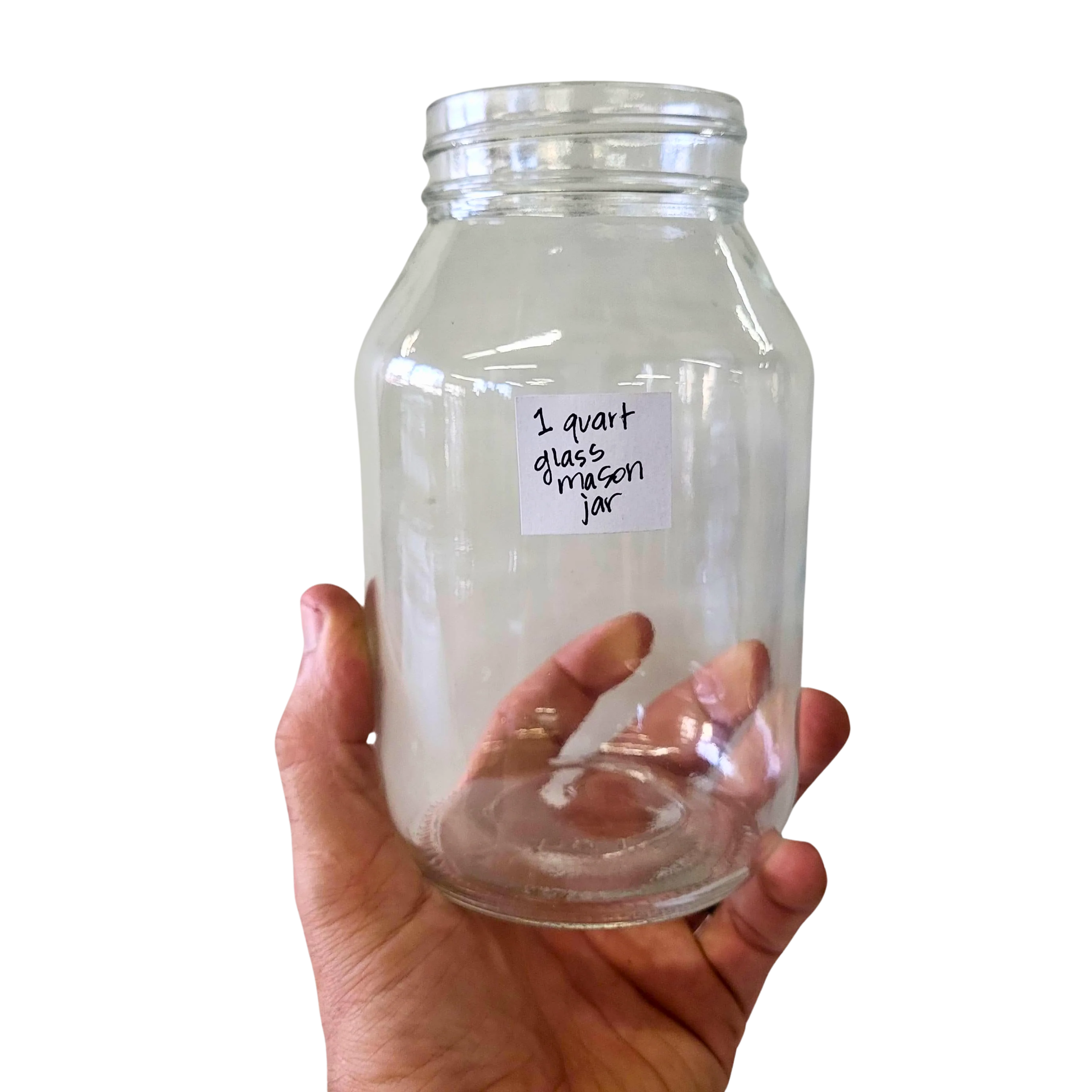 Quart Glass Mason Jar - 32 oz - Image 3