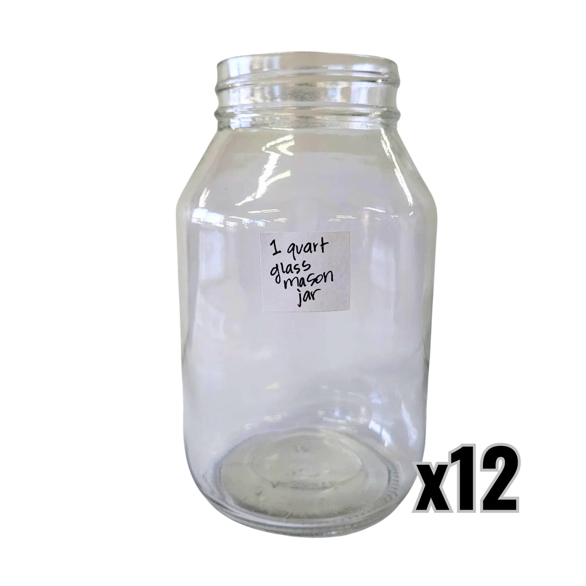 Quart Glass Mason Jar - 32 oz - Image 4