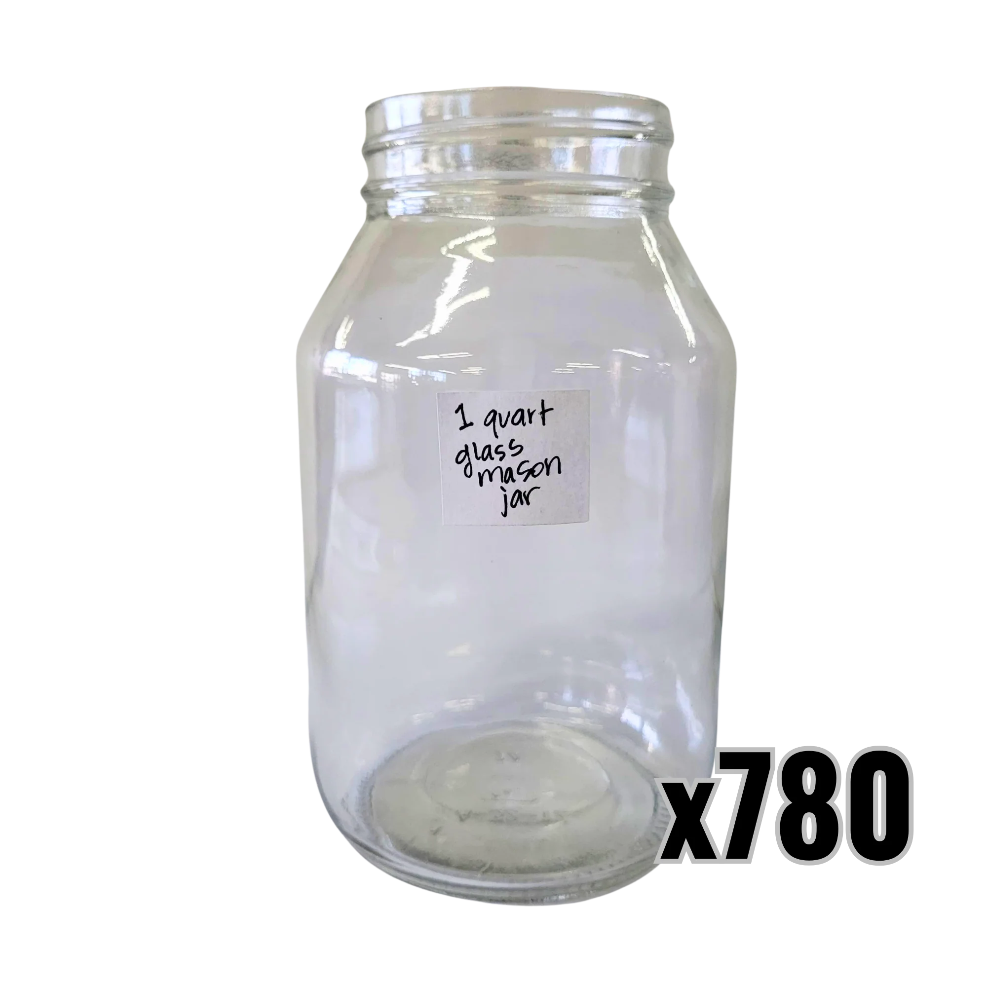 Quart Glass Mason Jar - 32 oz - Image 5