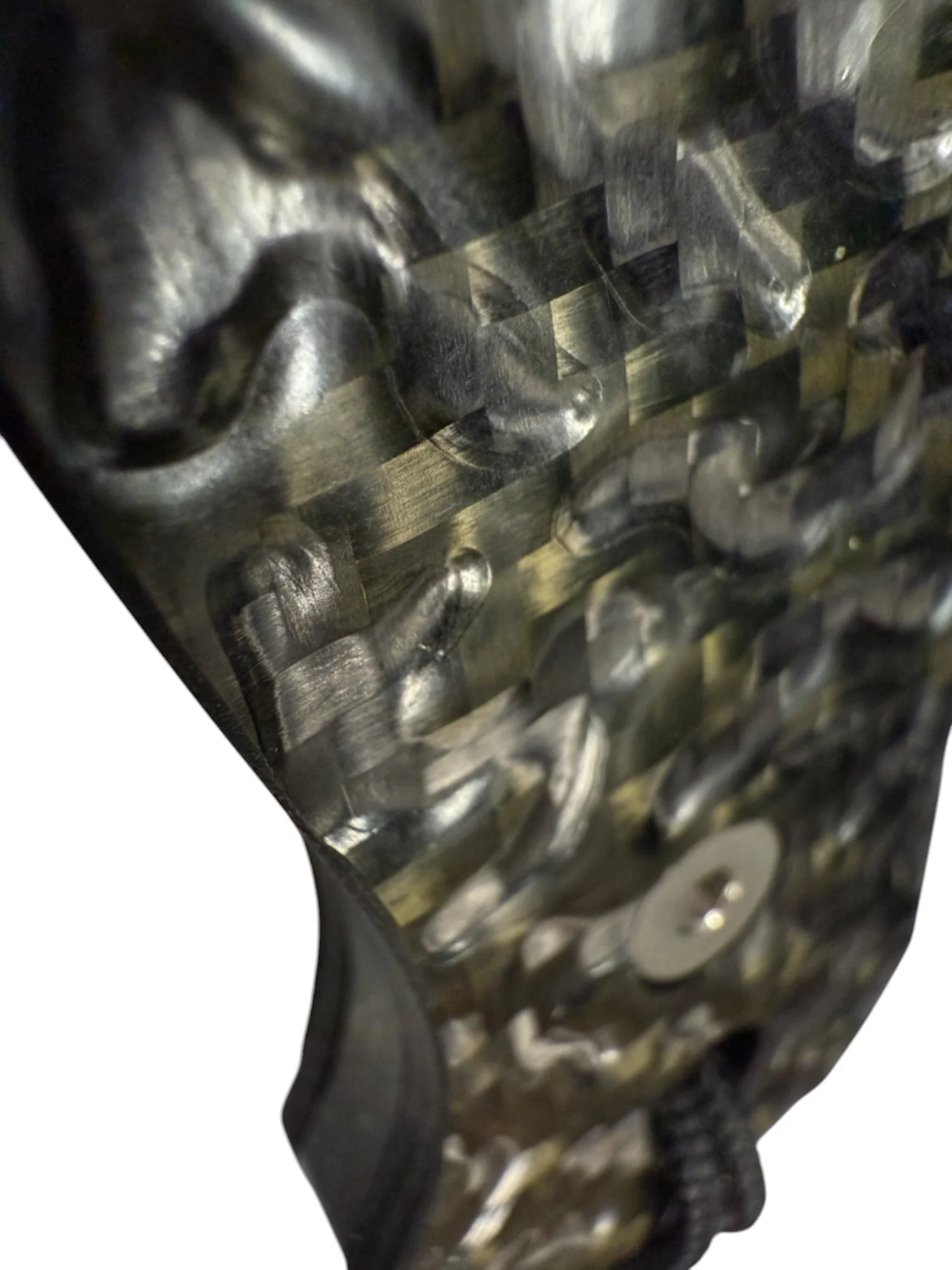R4A - Ready 4 Action Knife / D2 Fixed Blade ( Contour-Tex Carbon Fiber Scales ) - Image 11