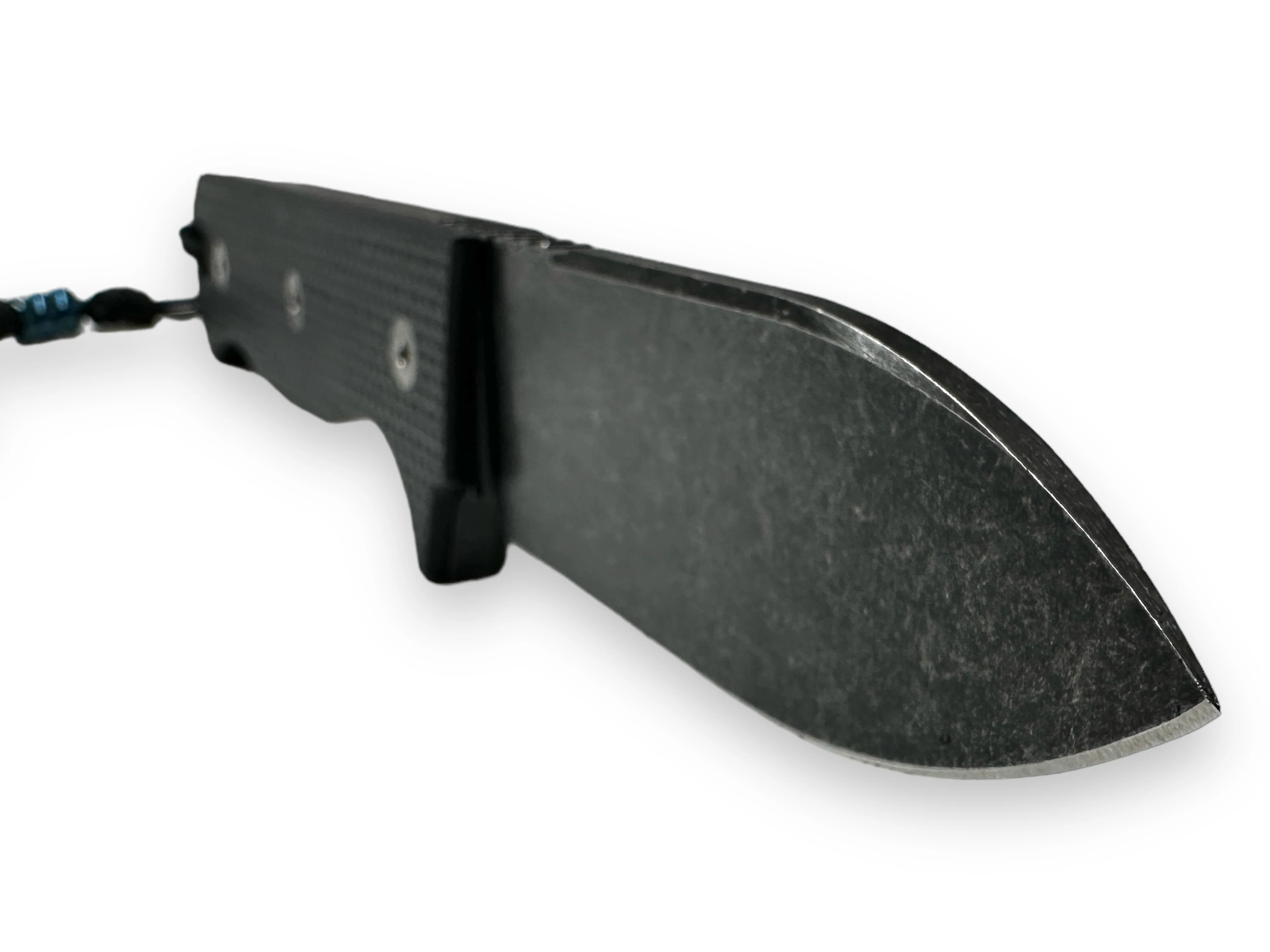 R4A - Ready 4 Action Knife / D2 Fixed Blade ( G10 Black Scales ) - Image 6