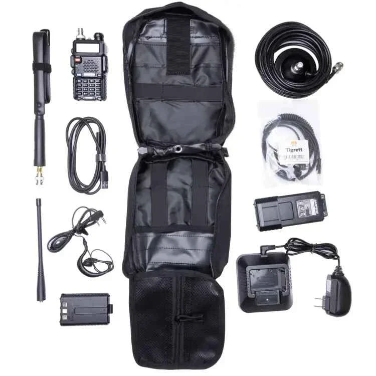 Radio Go Bag with Programmed Baofeng UV5R 8 Watt for Vehicles - Image 3