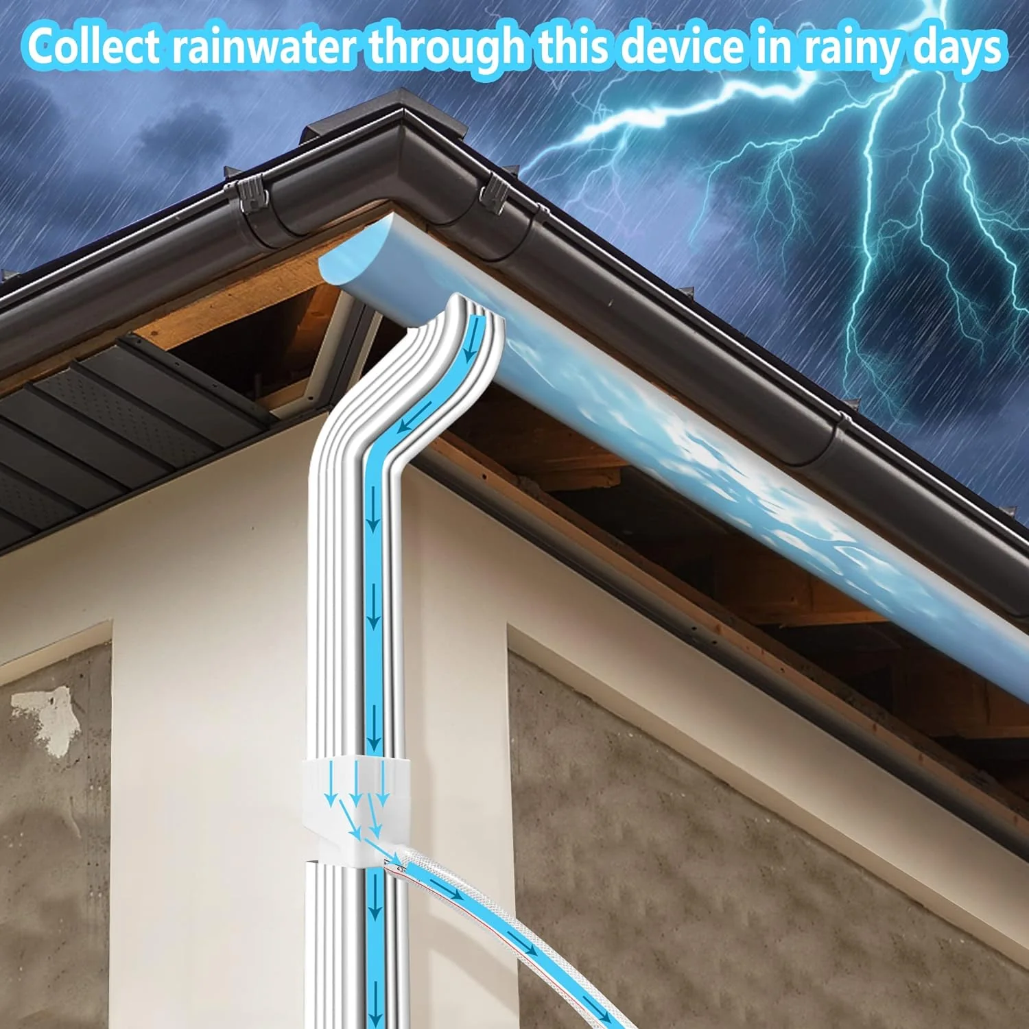 Rainwater Diverter Kit: Rainwater Diverter Connector System - Image 7