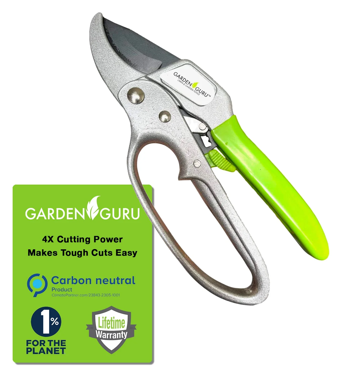 Ratchet Garden Pruning Shears Clippers - Image 2