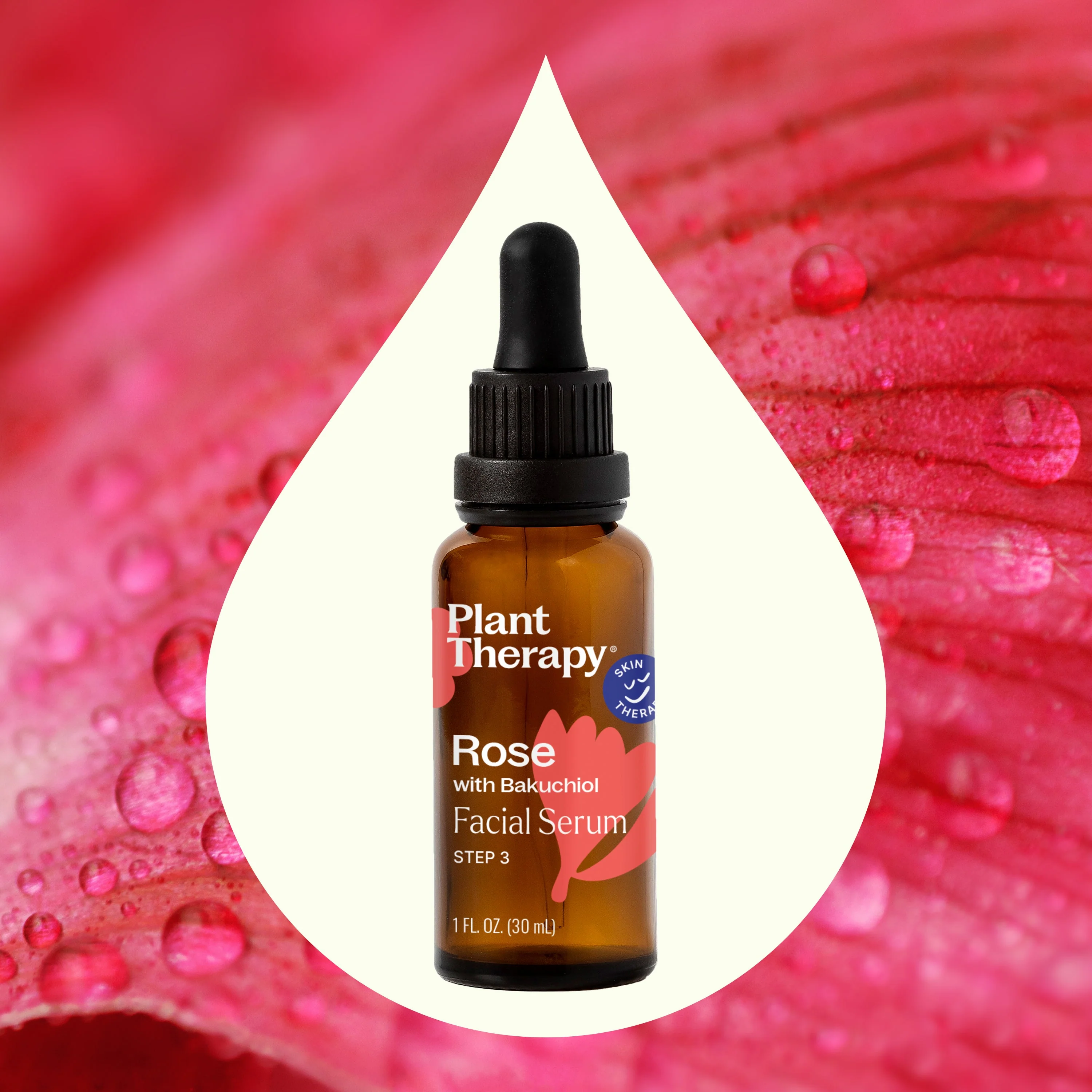 Rose with Bakuchiol Facial Serum - Image 2