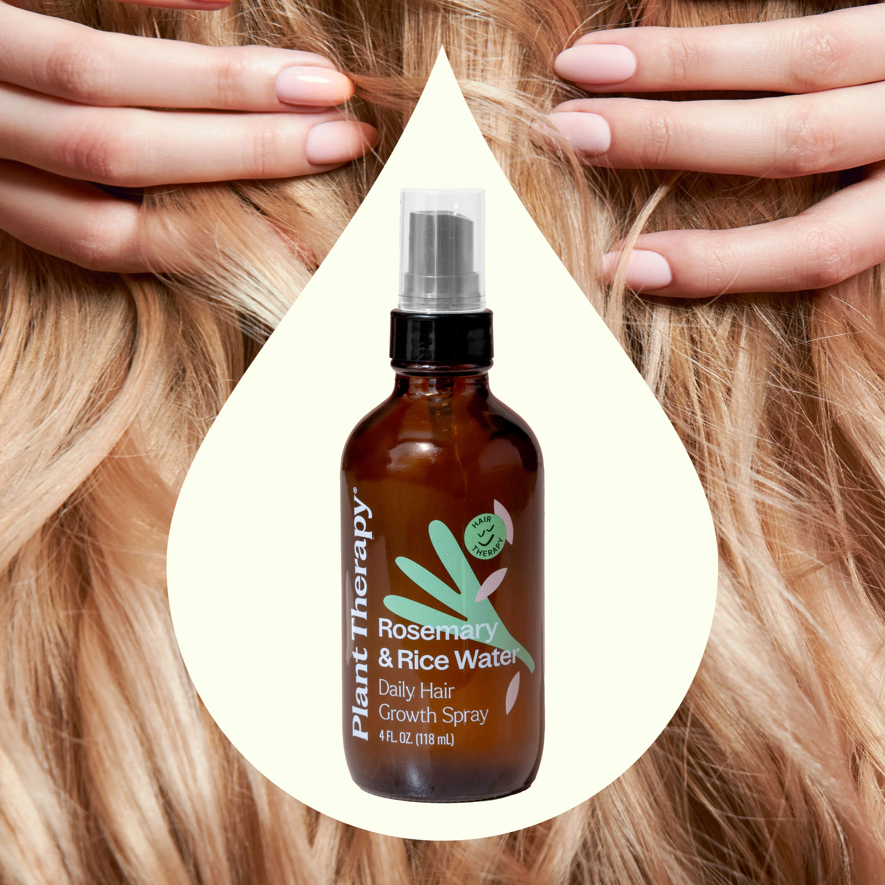 Rosemary & Rice Water Daily Hair Growth Spray - Image 2