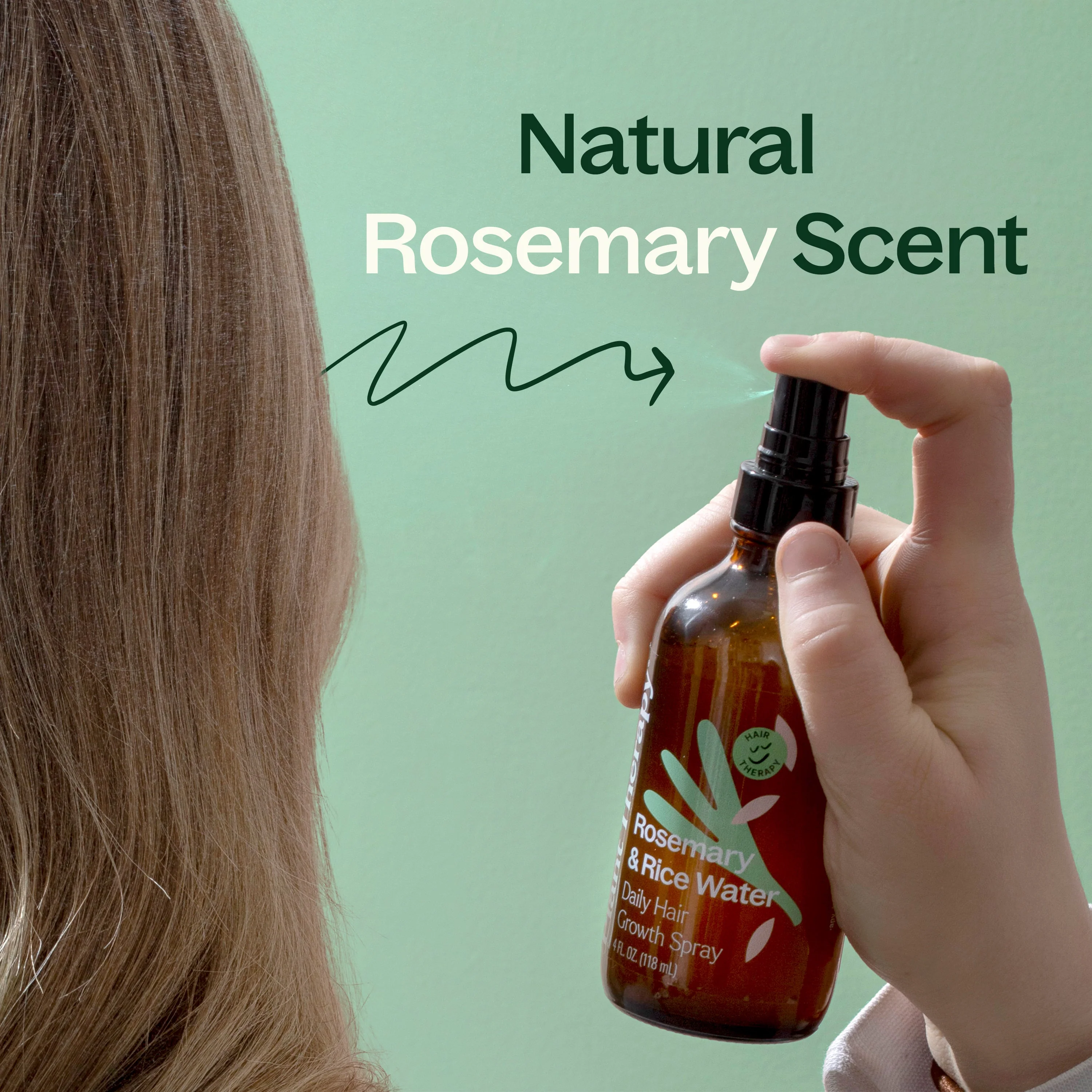 Rosemary & Rice Water Daily Hair Growth Spray - Image 4