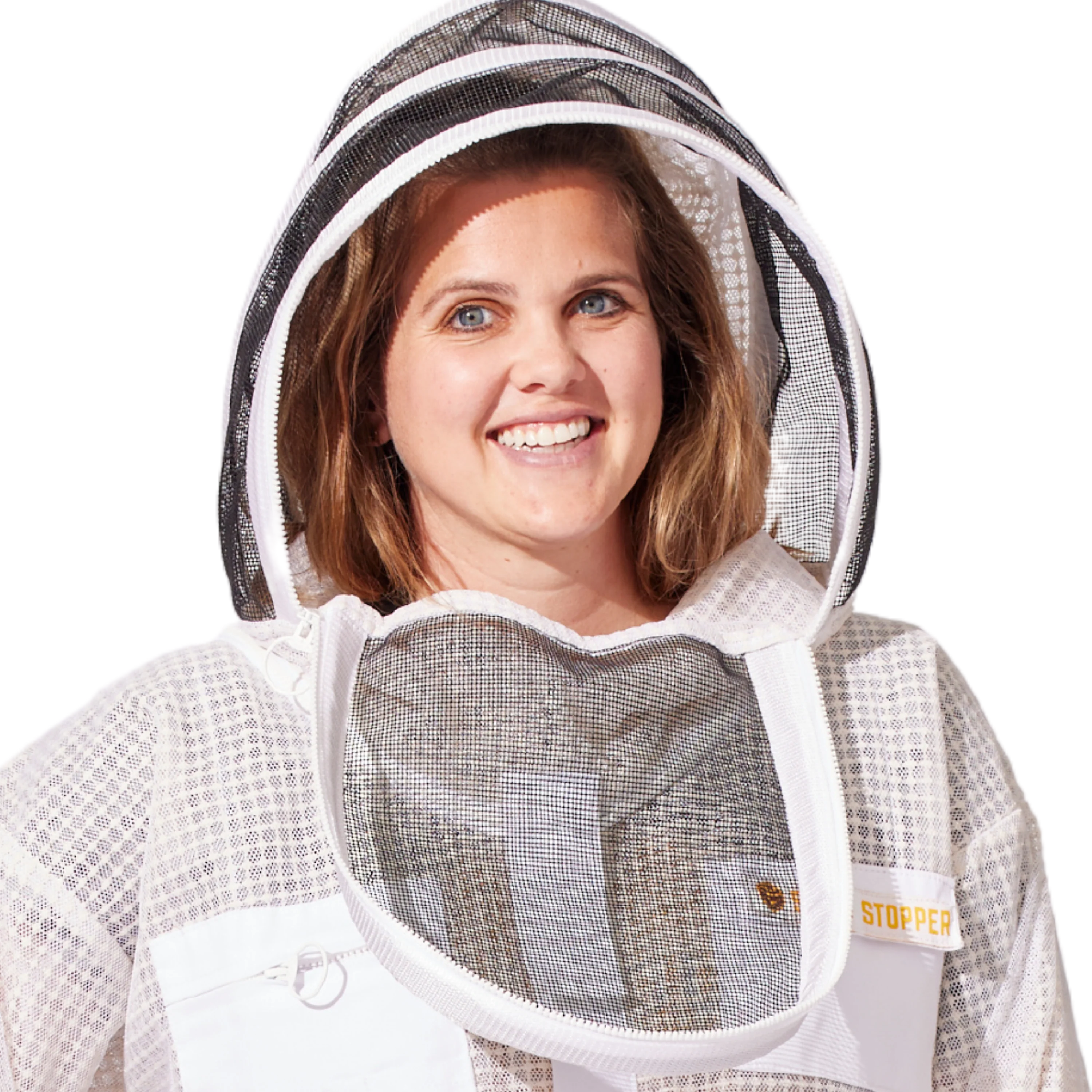 Round or Fencing Beekeeping Veil - Image 5